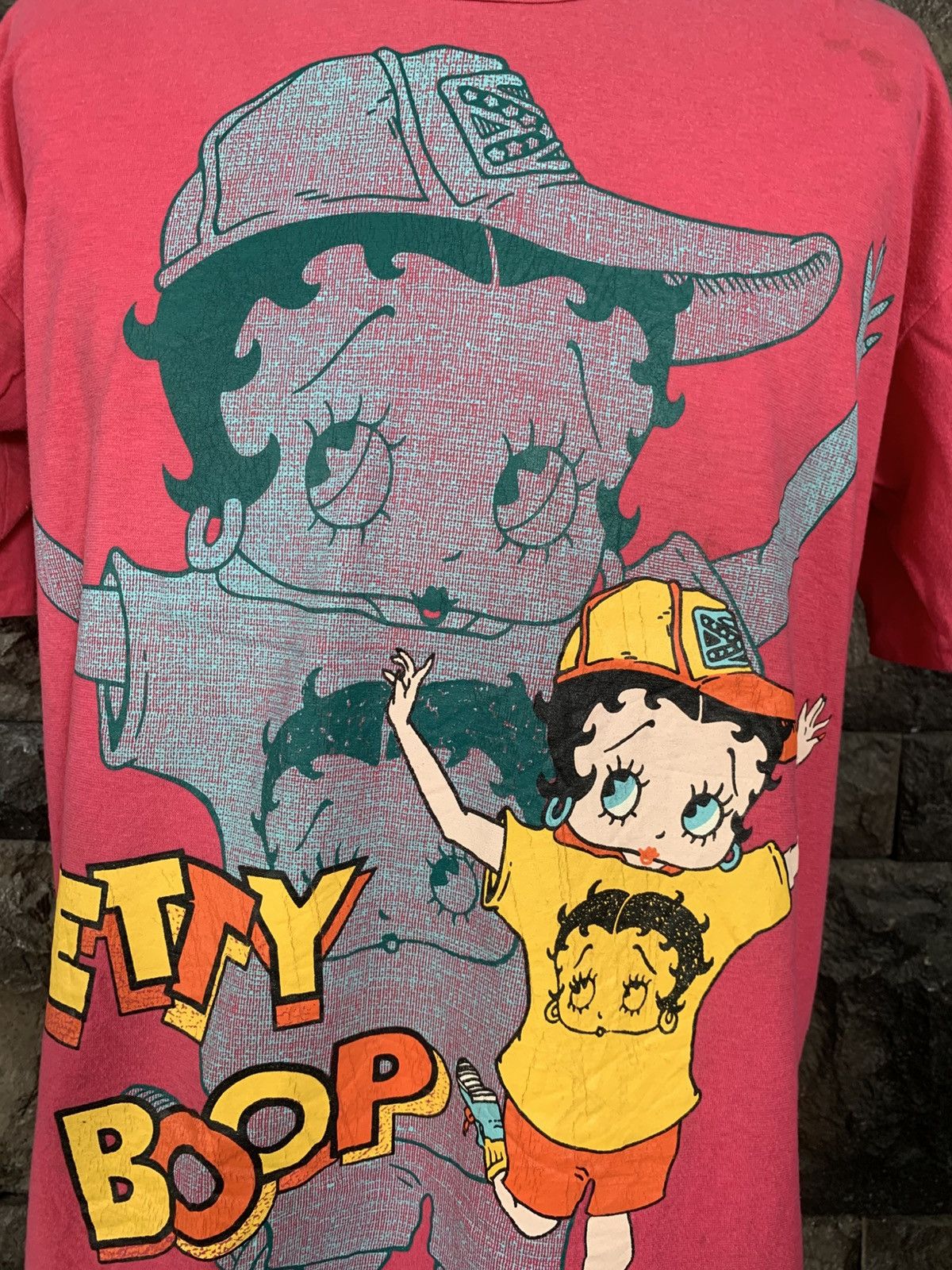 Vintage Vintage 90s Betty Boop T shirt Size US L / EU 52-54 / 3 - 2 Thumbnail