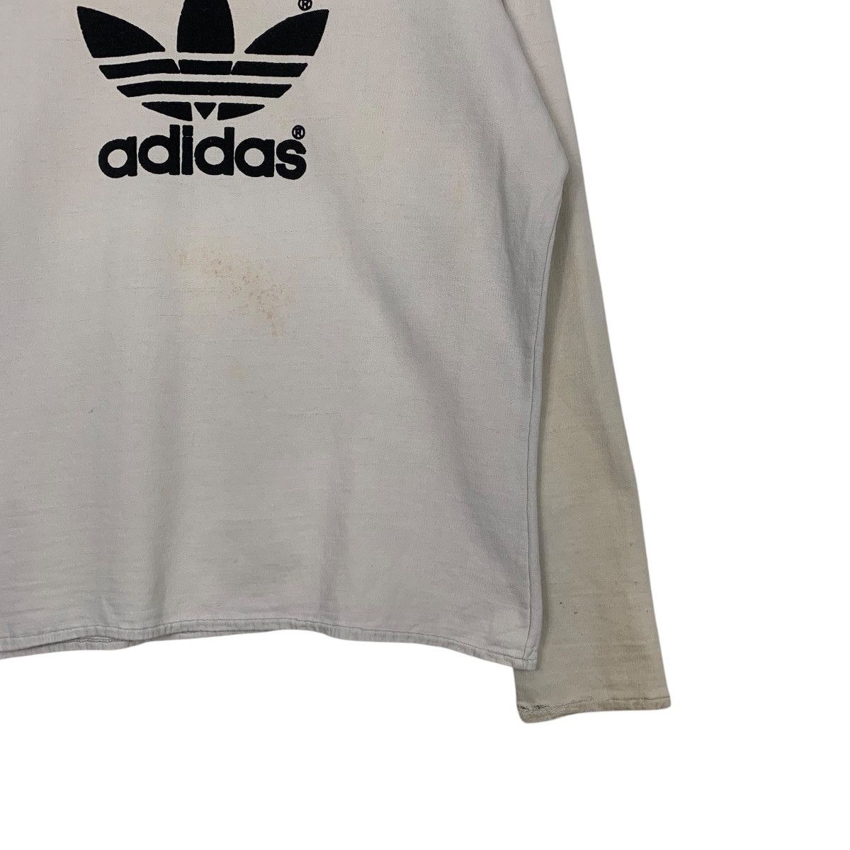 Adidas Vintage Adidas Big Logo Sweatshirt Size M / US 6-8 / IT 42-44 - 4 Thumbnail