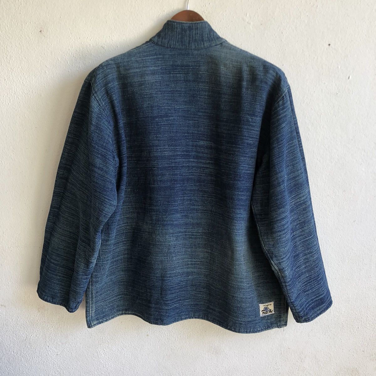 Other Folk Art Woven Reversable Denim Chore Jacket Size US L / EU 52-54 / 3 - 2 Thumbnail