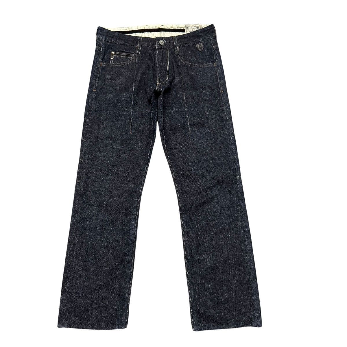 Le Grande Bleu (L.G.B.) SABLE CLUTCH Denim Cropped Jeans Size US 28 / EU 44 - 2 Thumbnail