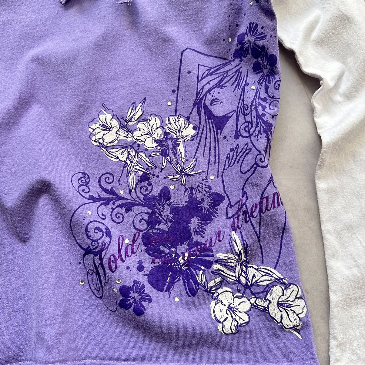 Hysteric Glamour Cute Girl Floral Hysteric Glamour Vibe Long Sleeve T Shirt Size XS / US 0-2 / IT 36-38 - 7 Thumbnail