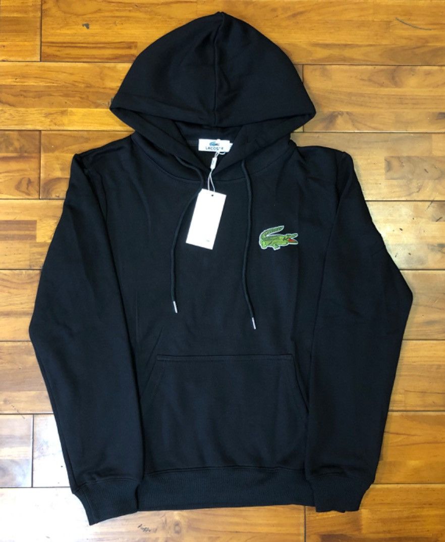 Lacoste Sweat à capuche Lacoste noir Size US M / EU 48-50 / 2 - 1 Thumbnail