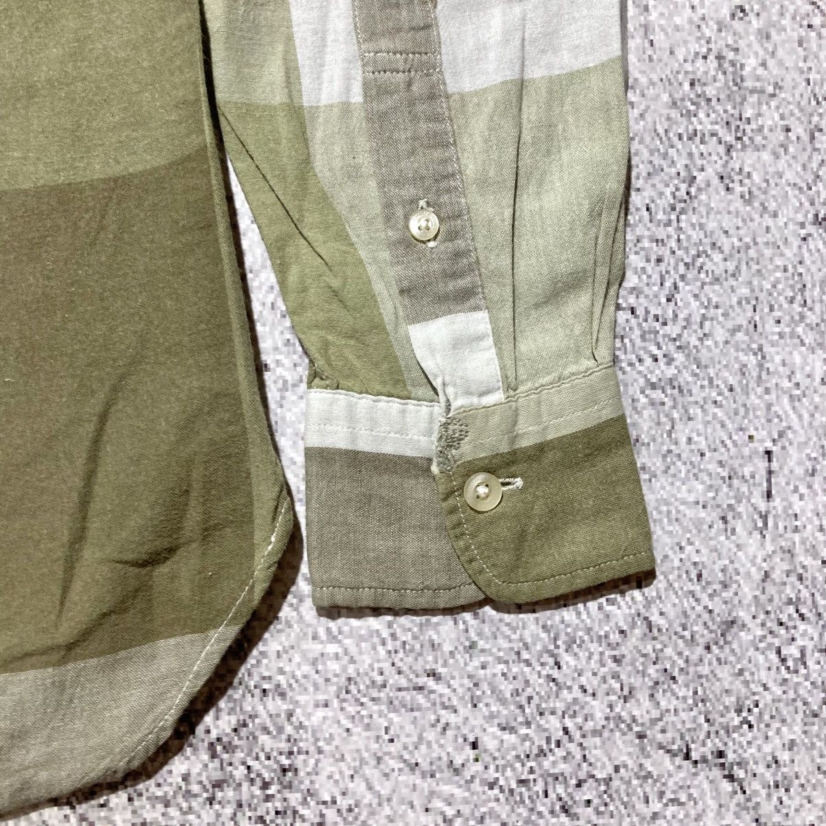 Japanese Brand 2000s Beams Heart Brick Block Motif Shirt Button Up Size US L / EU 52-54 / 3 - 13 Thumbnail