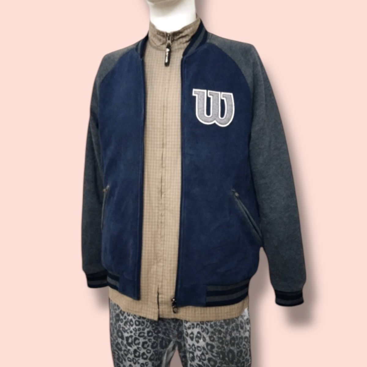 Vintage × Wilson VINTAGE WILSON MORE WIN VARSITY JACKET Size US M / EU 48-50 / 2 - 8 Thumbnail