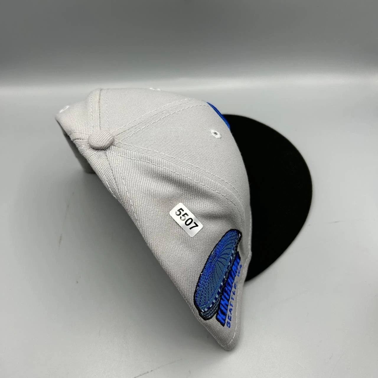 New Era Seattle Mariners Hat Men 7 3/8 59Fifty New Era MLB Fitted Size ONE SIZE - 9 Thumbnail