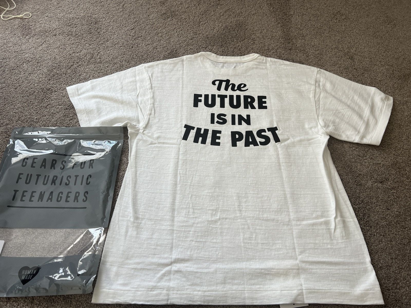 Human Made Brand new Human Made Future is in the past t-shirt XL Size US XL / EU 56 / 4 - 2 Thumbnail