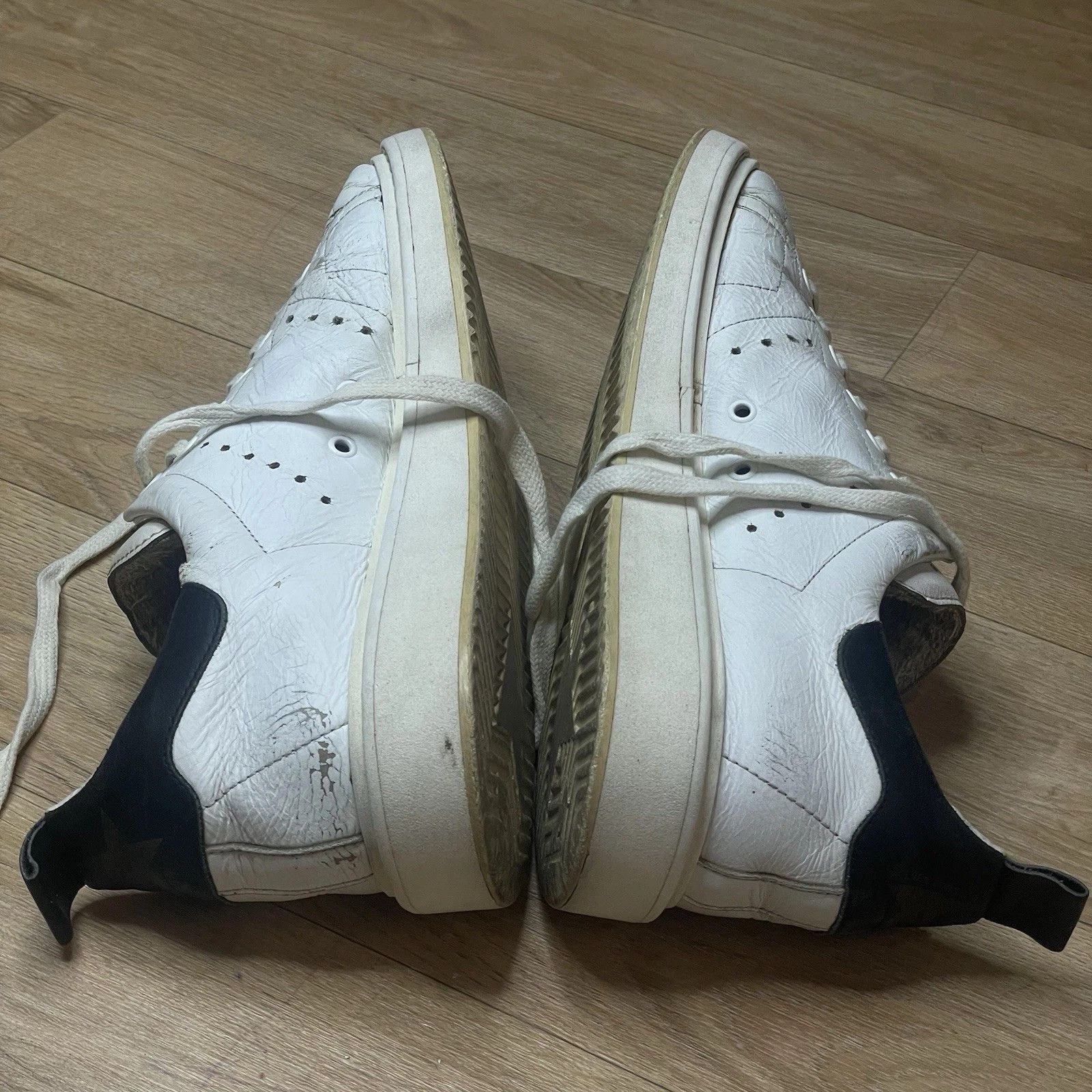 Golden Goose Golden Goose Sneakers STARTER VCE GGDB WHITE Leather low top Size US 8 / IT 38 - 5 Thumbnail