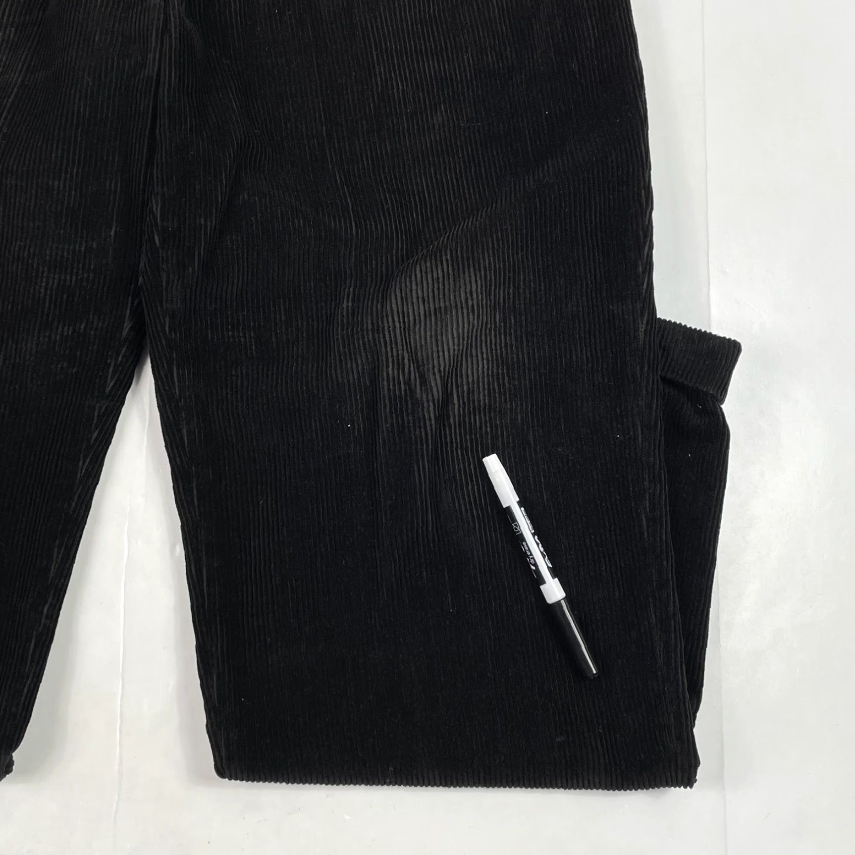 Nautica Nautica Pants Mens 34 x 32 Black Corduroy Chino Straight Leg 5-Pocket Utility Casual工作wear Size US 34 / EU 50 - 4 Thumbnail