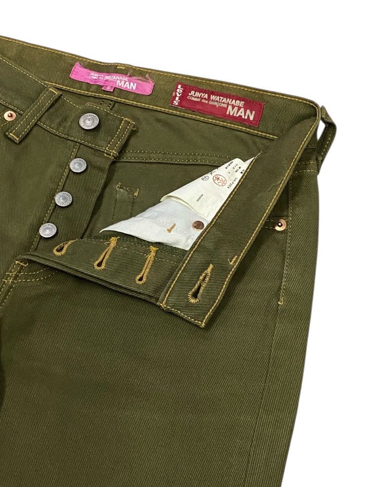 Comme des Garcons × Junya Watanabe × Levi's Rare🔥AD2003 Junya Watanabe X Cdg X Levi’s Denim Pants Size US 28 / EU 44 - 3 Thumbnail
