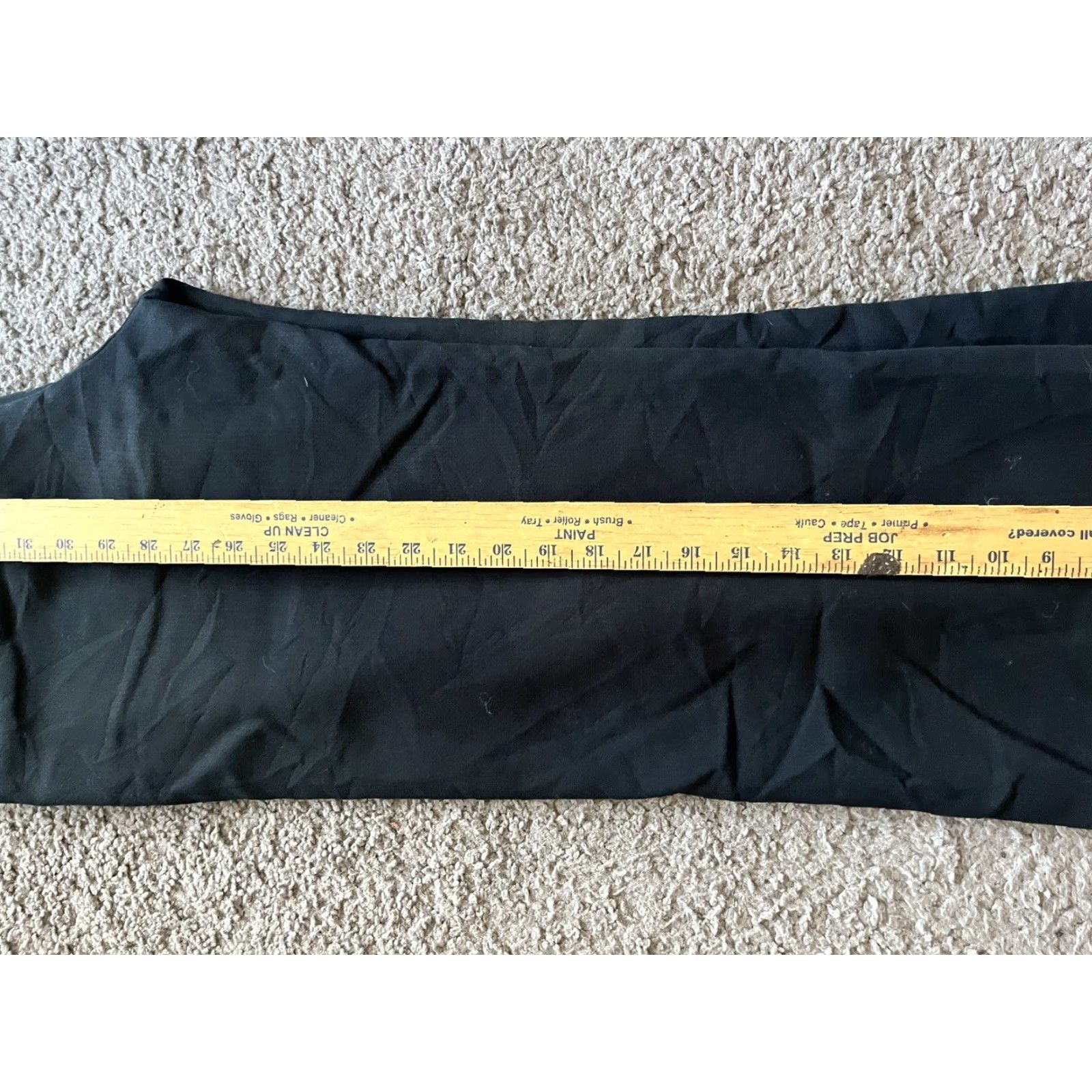 Gap Gap Womens Black Solid Trouser Pants Size 6 Polyester Size 28" / US 6 / IT 42 - 6 Thumbnail