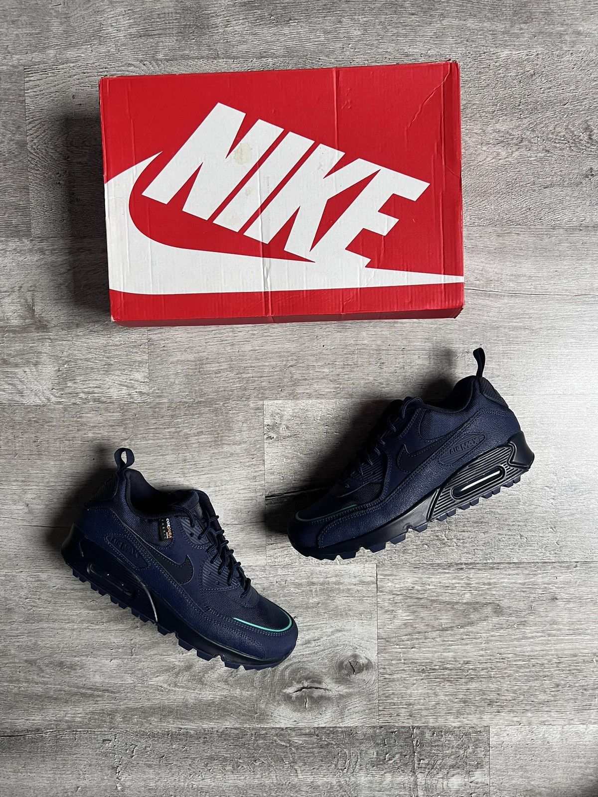 Nike Nike Air Max 90 Surplus Midnight Navy Size US 8 / EU 41 - 1 Thumbnail