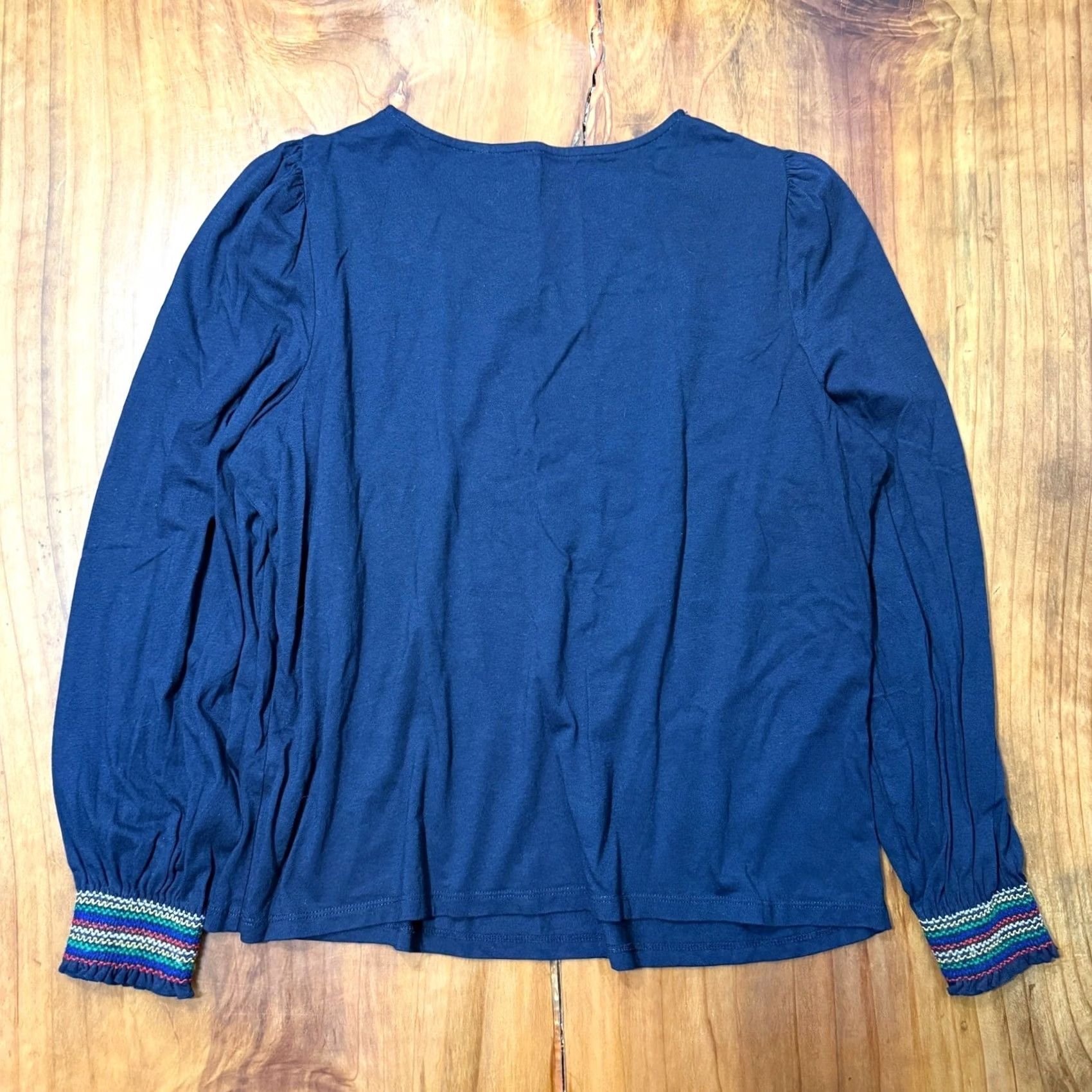 Boden Boden Shirt Women's LOT OF 2 16/18 20/22 Navy Blue Cotton Long sleeve ZZ27 Size XL / US 12-14 / IT 48-50 - 6 Thumbnail