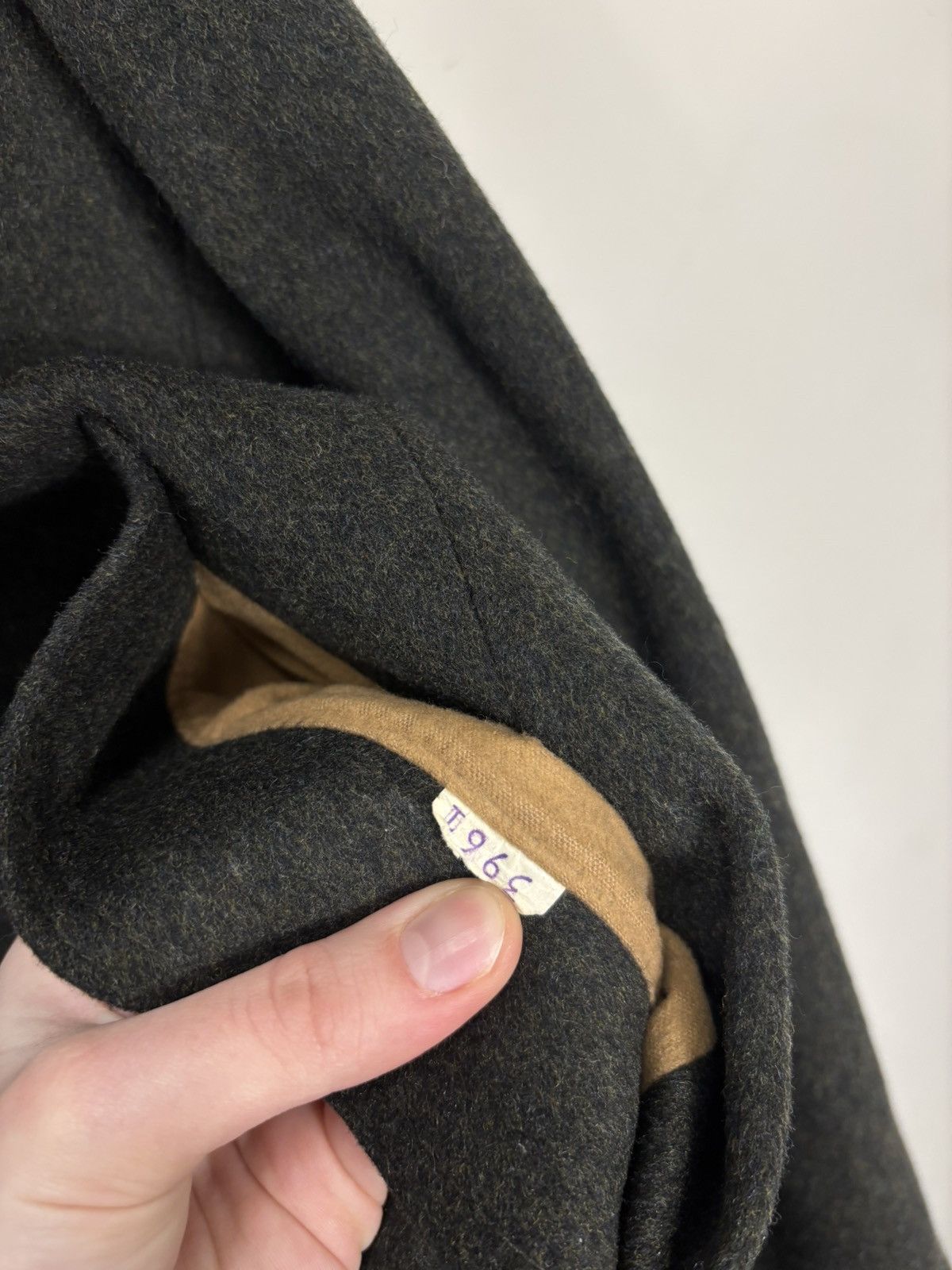 Other Vintage Steinbock Himalaya Forest Green Men’s Wool Overcoat Size US L / EU 52-54 / 3 - 11 Thumbnail