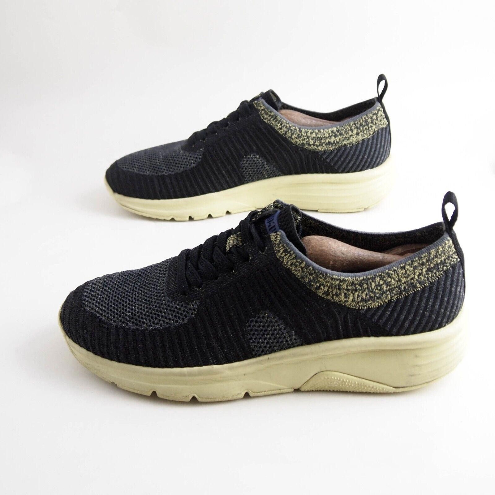 Camper Camper Drift Sock Sneakers Black Green Mesh Mens US 8 EU 41 Size US 8 / EU 41 - 2 Thumbnail