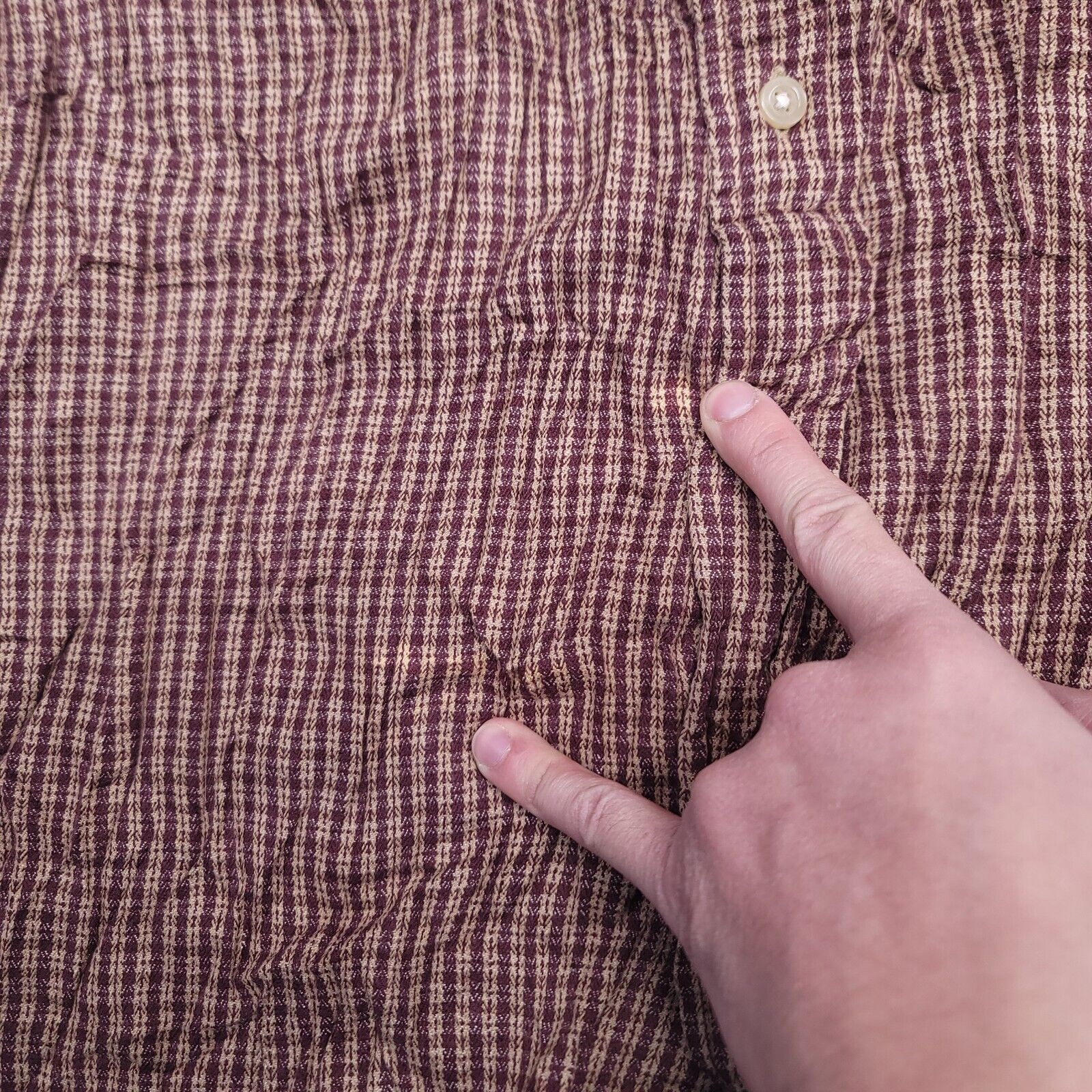 Dockers Dockers Flannel Casual Button Up Shirt Mens Size Large Brown Size US L / EU 52-54 / 3 - 11 Thumbnail