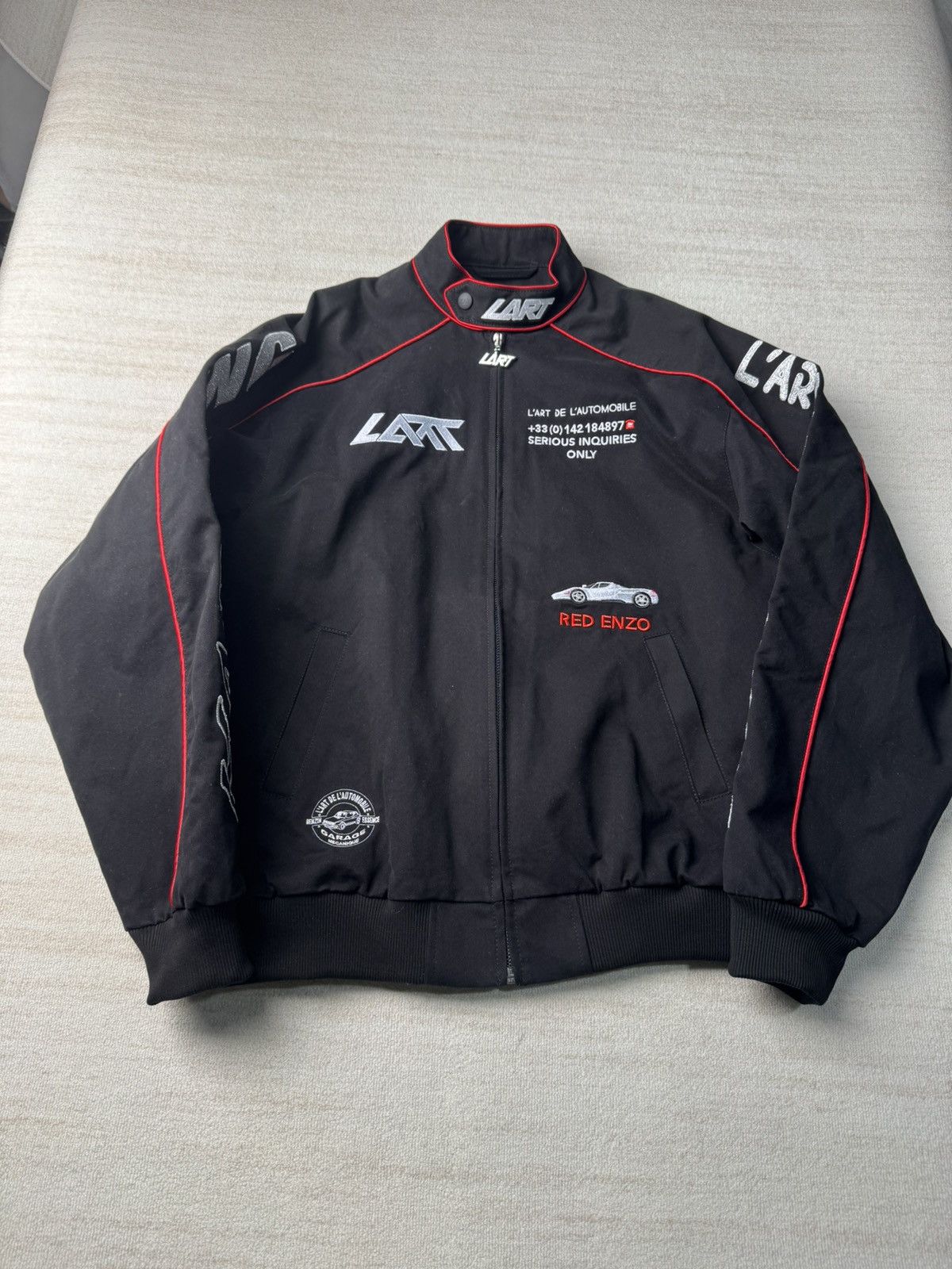 Kar Kar l art red enzo racing jacket M Size US M / EU 48-50 / 2 - 1 Thumbnail