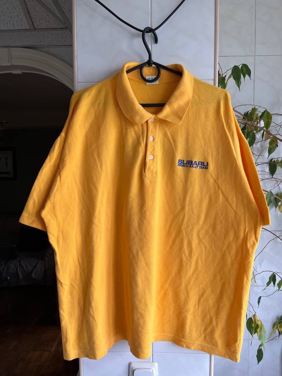 Japanese Brand × Vintage 90s Vintage Subaru World Rally Team Staff Racing Polo Shirt Size US L / EU 52-54 / 3 - 1 Thumbnail