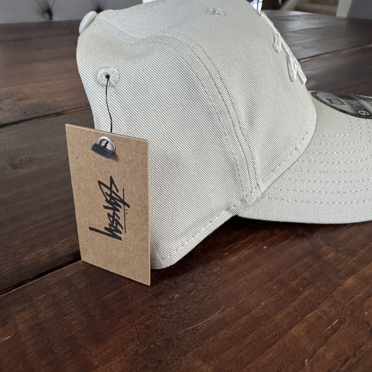 Stussy Stussy New Era 9Twenty Basic Strapback Stone Size ONE SIZE - 3 Thumbnail