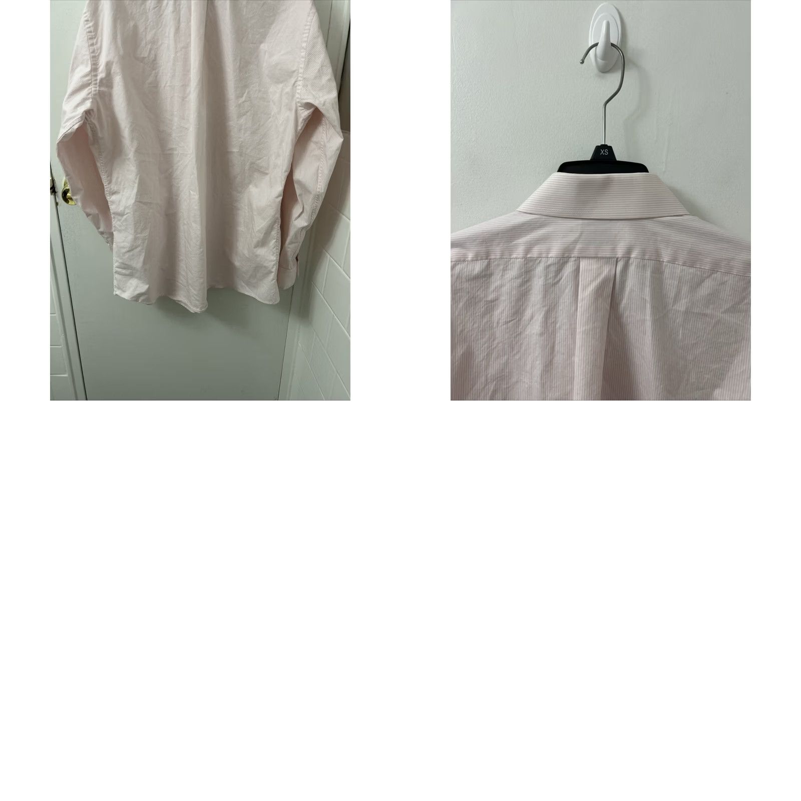 Brooks Brothers Brooks Brothers Shirt Mens 16.5 Pink Oxford Striped Regent Supima Button Up L/S Non-Iron Dress Shirt Size US XL / EU 56 / 4 - 9 Thumbnail