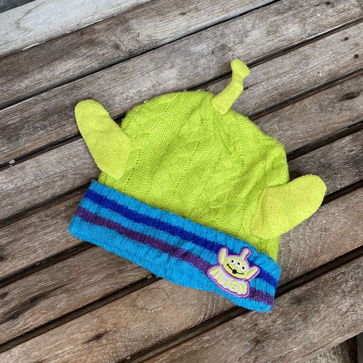 Disney × Japanese Brand LITTLE GREEN MAN TOY STORY UNIQUE BEANIE HATS Size ONE SIZE - 2 Thumbnail