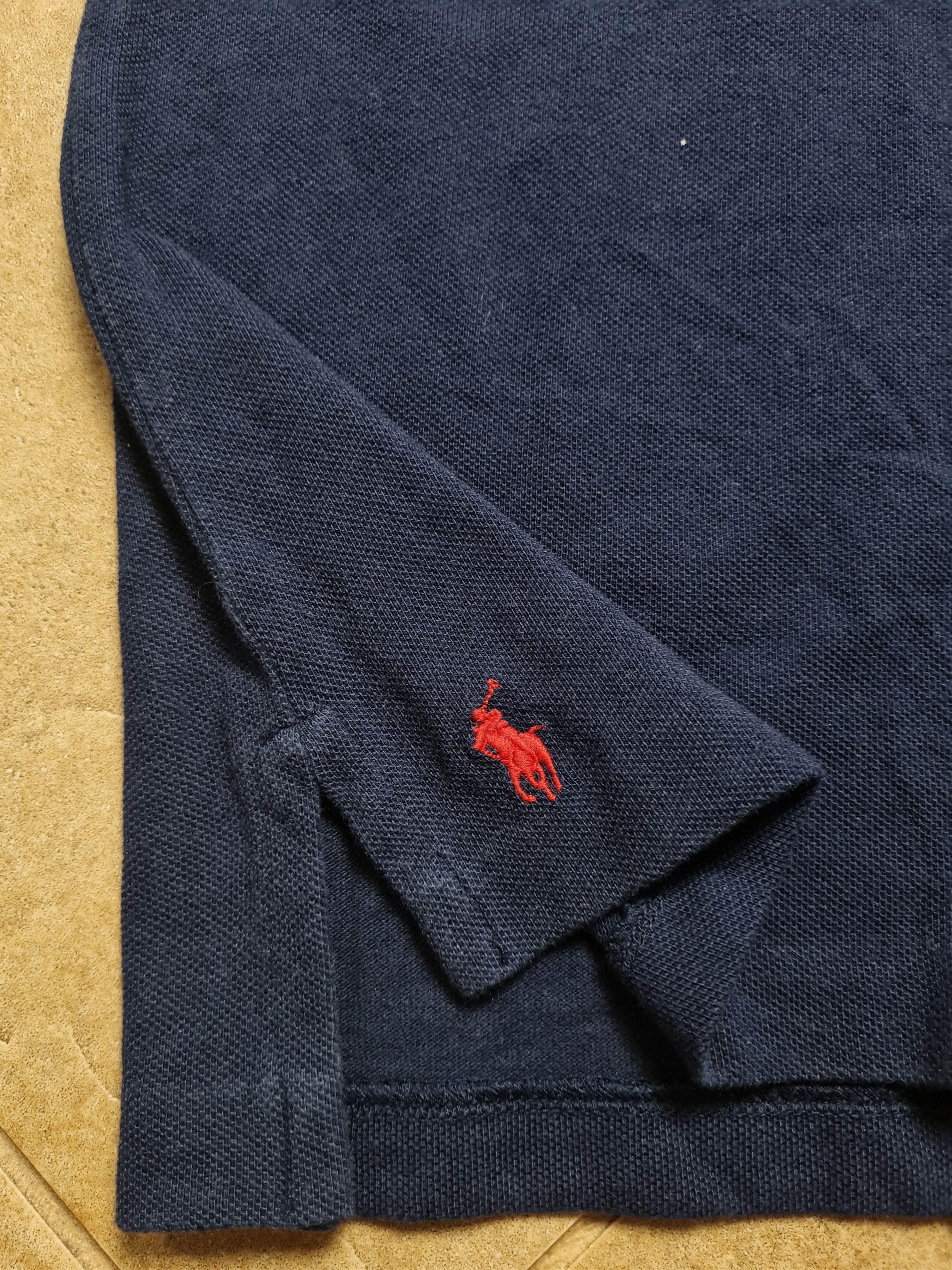 Polo Ralph Lauren Vintage Polo Ralph Lauren Navy Blue Polo Shirt Men’s S Size US S / EU 44-46 / 1 - 6 Thumbnail