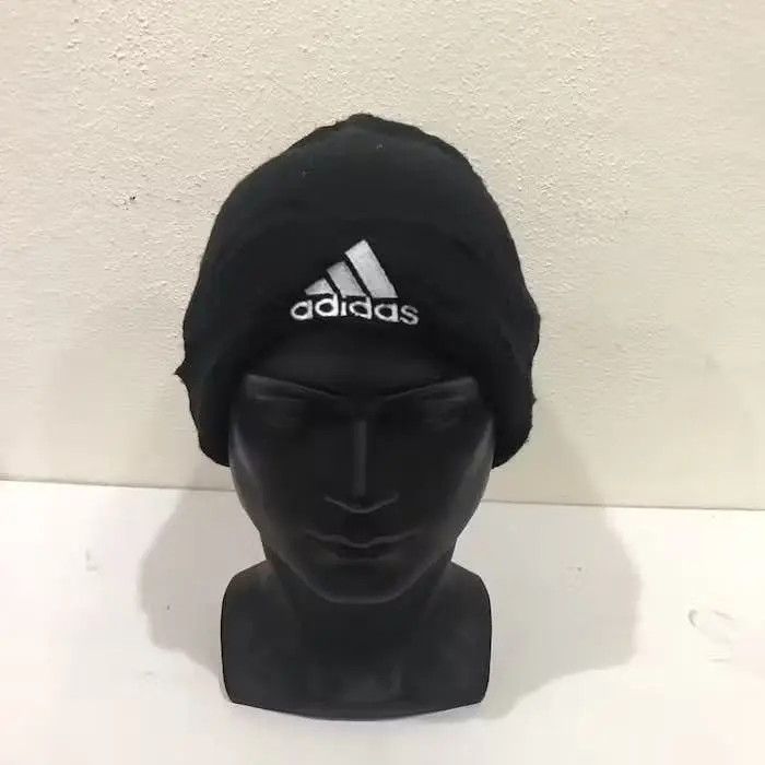 Adidas × Vintage Adidas Beanie Hat Size ONE SIZE - 2 Thumbnail