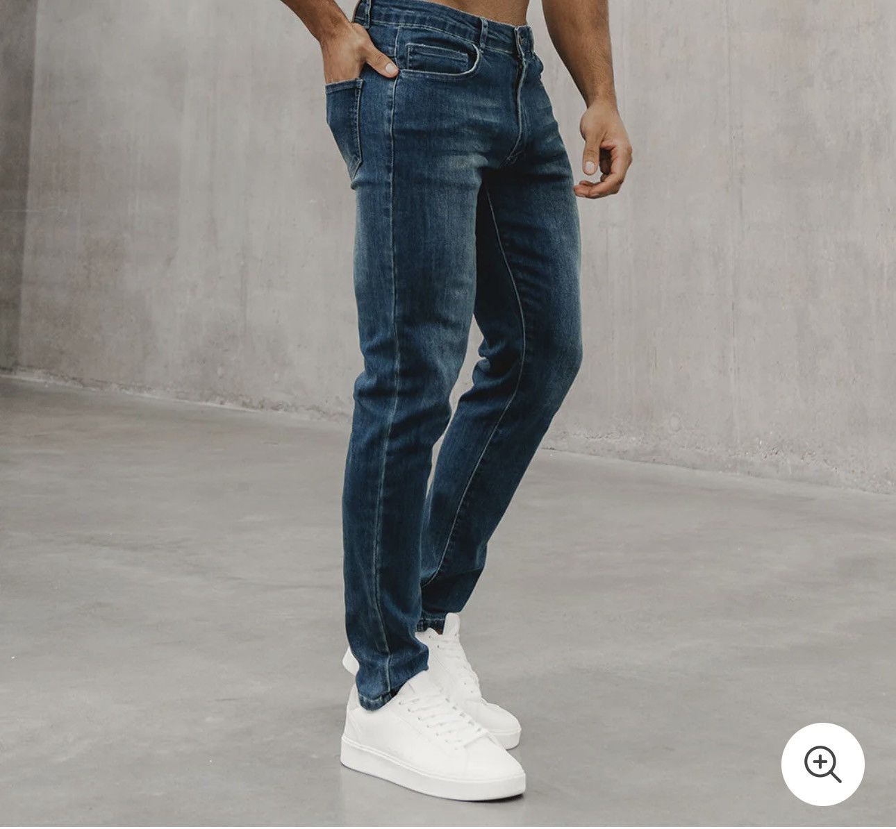 Other ATHLETIC FIT JEANS IN MID BLUE Size US 32 / EU 48 - 1 Thumbnail