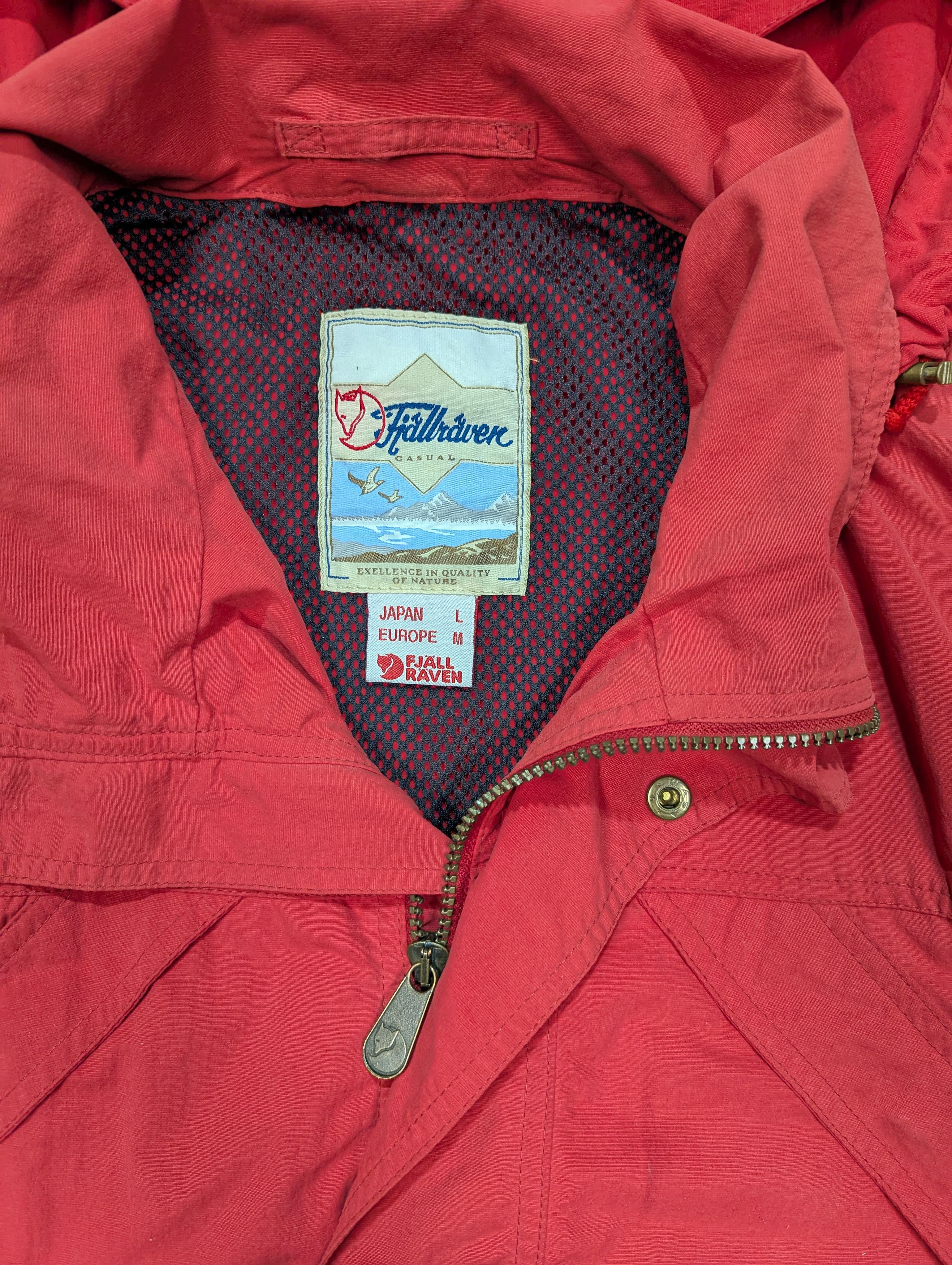Fjallraven × Vintage Fjallraven Unique Rare Vintage 80s Casual Red Men's Jacket Size US L / EU 52-54 / 3 - 6 Thumbnail