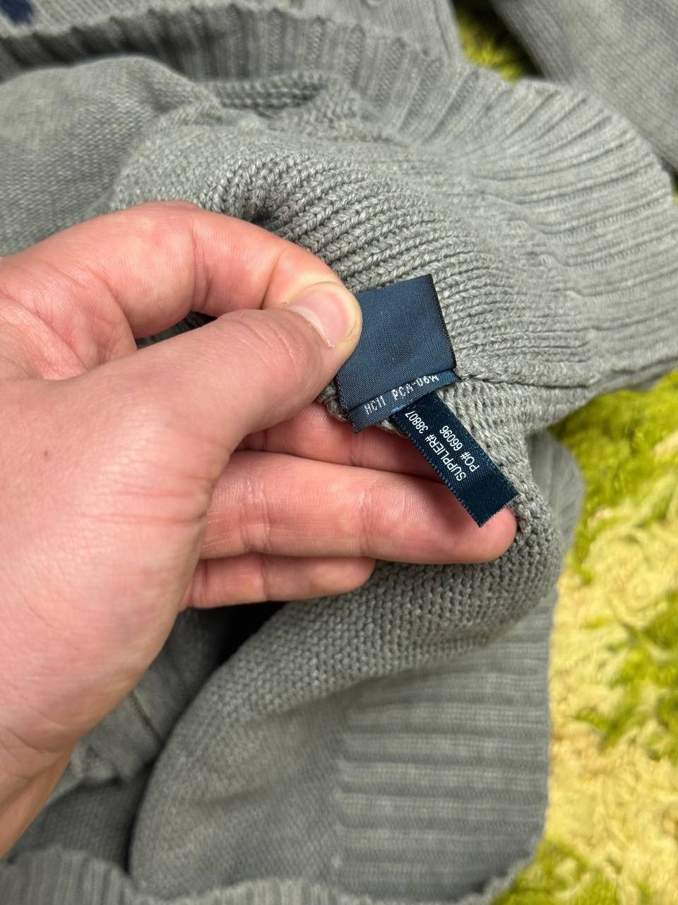 Polo Ralph Lauren × Vintage Vintage 90s Polo Ralph Lauren Zip Up Sweater Size US L / EU 52-54 / 3 - 8 Thumbnail