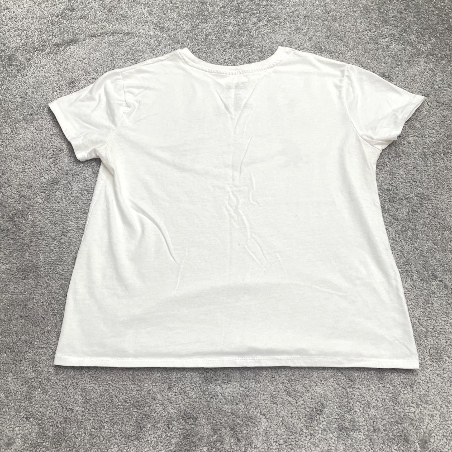 Disney Disney The Aristocats Graphic T-Shirt Womens L White Short Sleeve Crew Tee Size L / US 10 / IT 46 - 2 Thumbnail