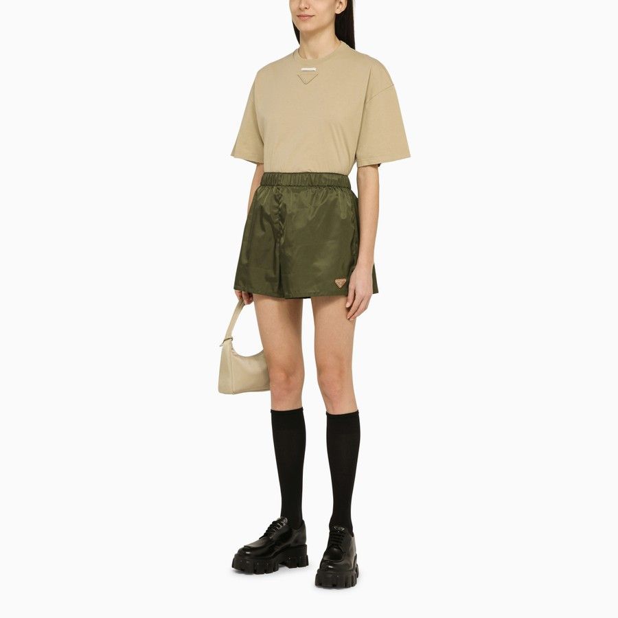 Prada o1d2blof0924 T-Shirts in Beige Size XS / US 0-2 / IT 36-38 - 2 Thumbnail