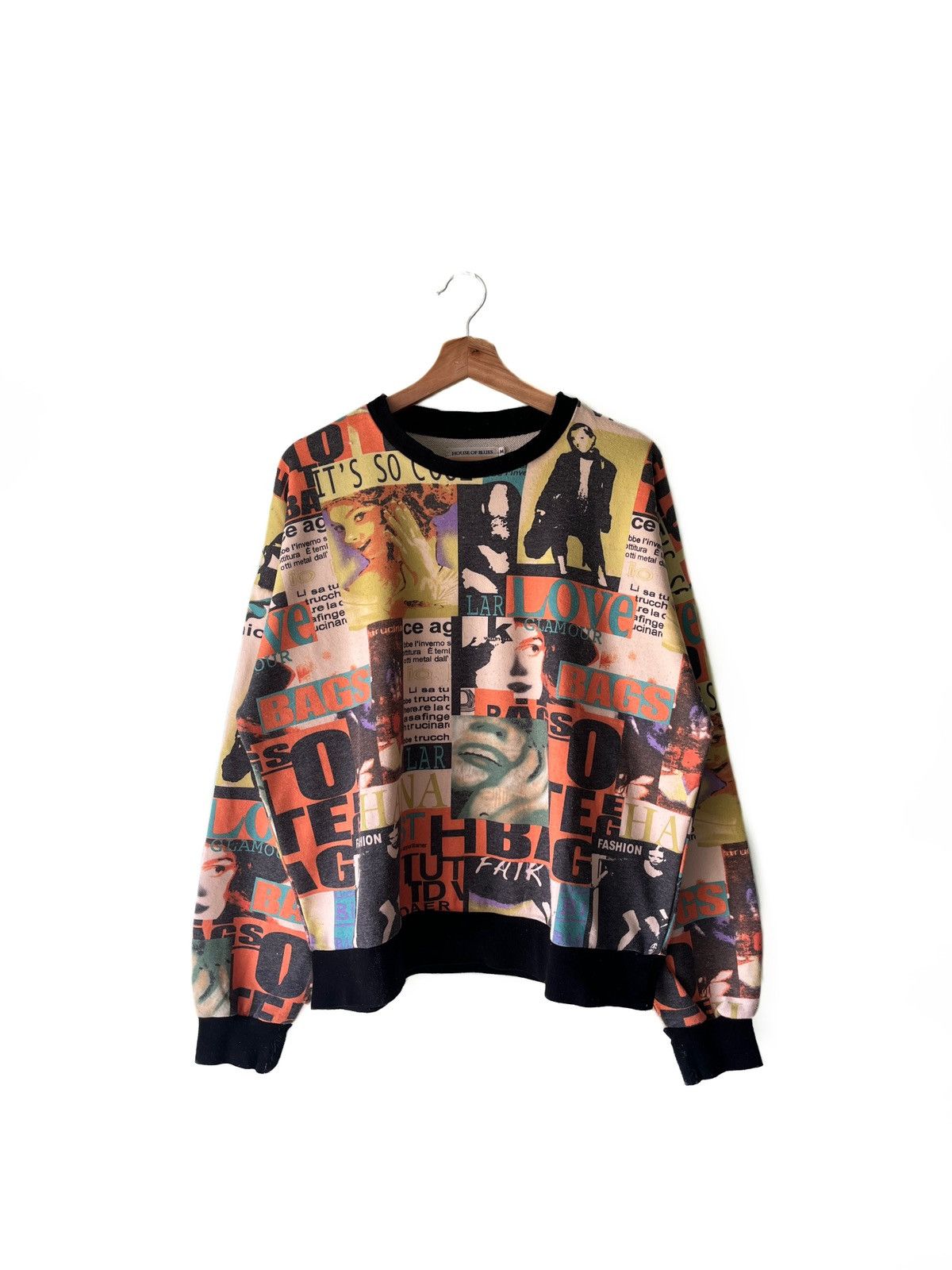Designer × If Six Was Nine × Japanese Brand House Of Blues Overprint Fashionable Sweatshirt Size US M / EU 48-50 / 2 - 1 Thumbnail