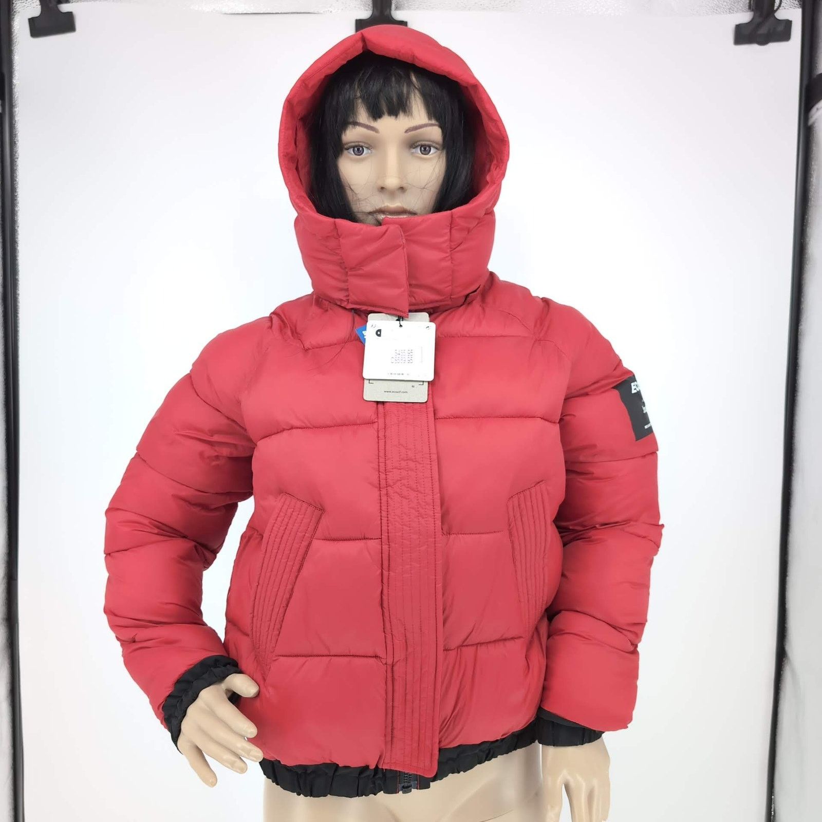 Desigual Desigual x Ecoalf Short Hooded NWT Puffer Jacket US Size XS Size XS / US 0-2 / IT 36-38 - 3 Thumbnail