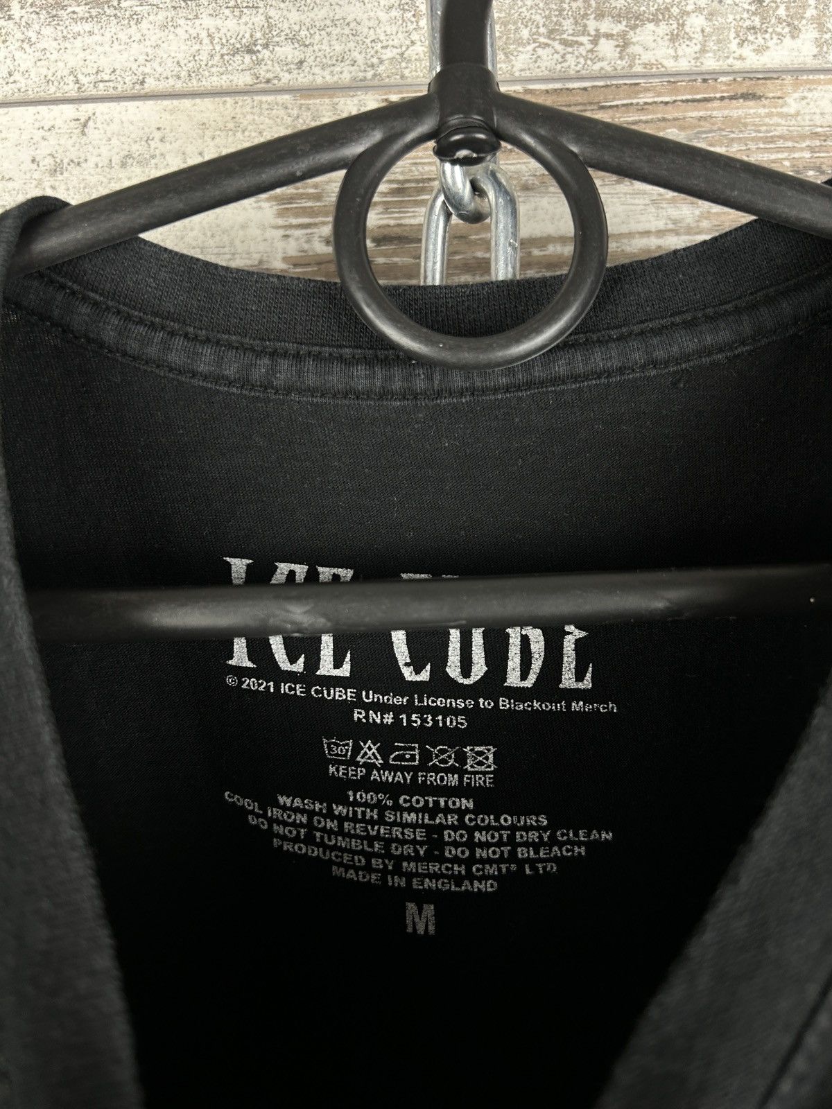 Rap Tees × Vintage Mens Vintage Ice Cube rap tee streetwear T-shirt rare y2k Size US M / EU 48-50 / 2 - 6 Thumbnail