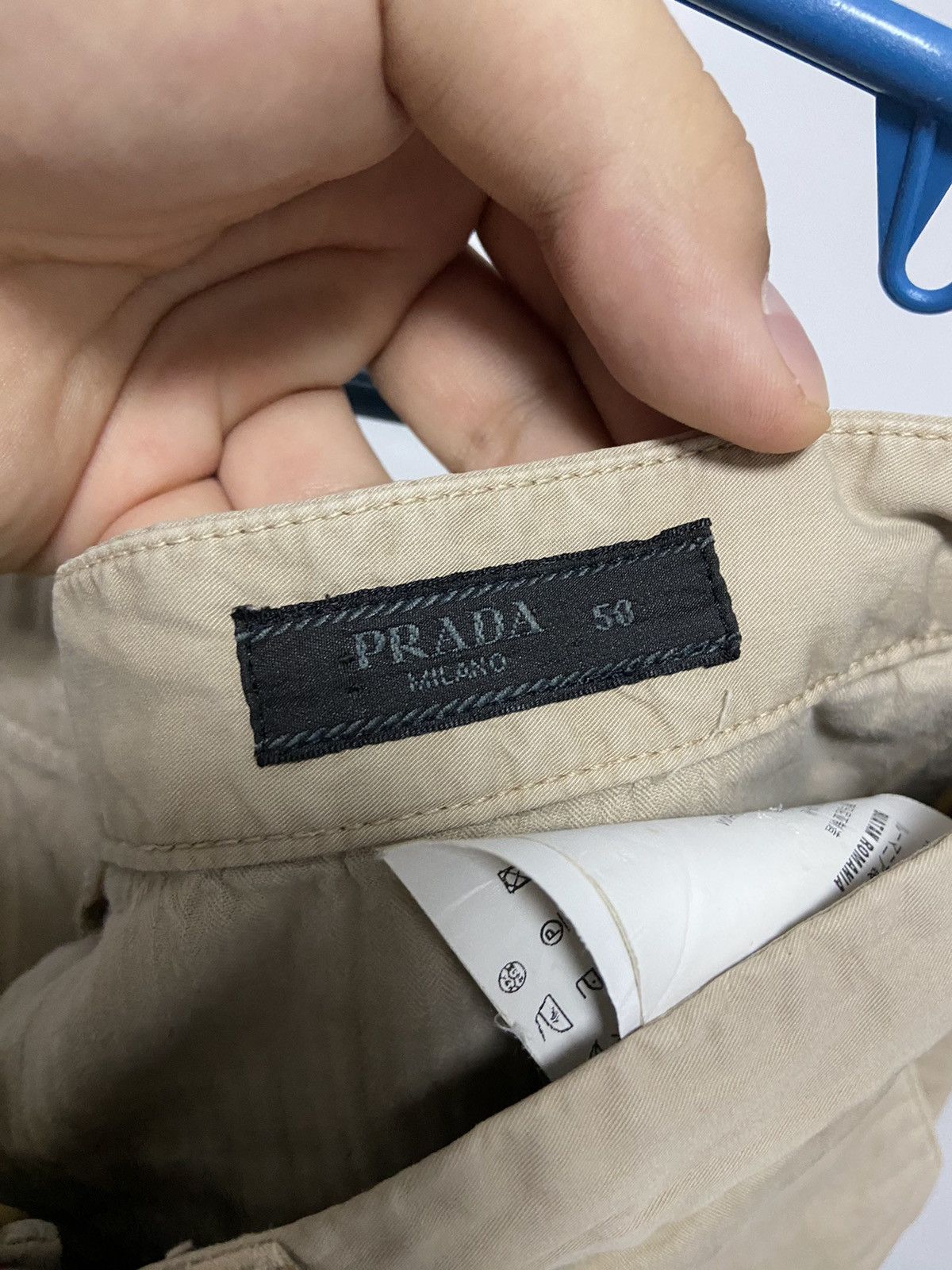 Prada × Vintage Prada Pants Vintage Luxury small black tab Logo Size US 34 / EU 50 - 5 Thumbnail