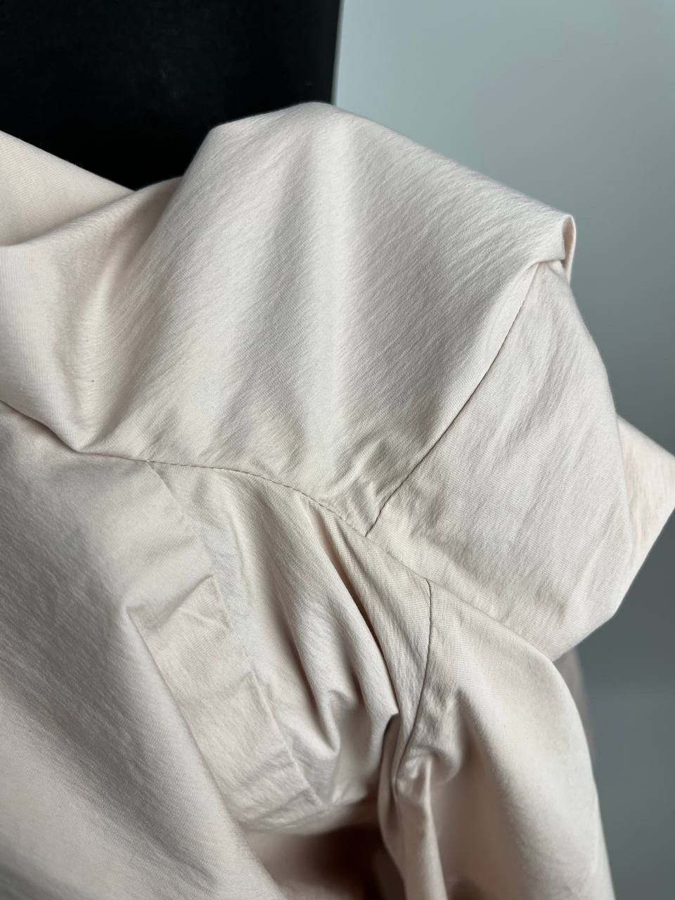 Jil Sander JIL SANDER Beige-Pink Cotton Minimalist Blazer Jacket Size XS / US 0-2 / IT 36-38 - 8 Thumbnail