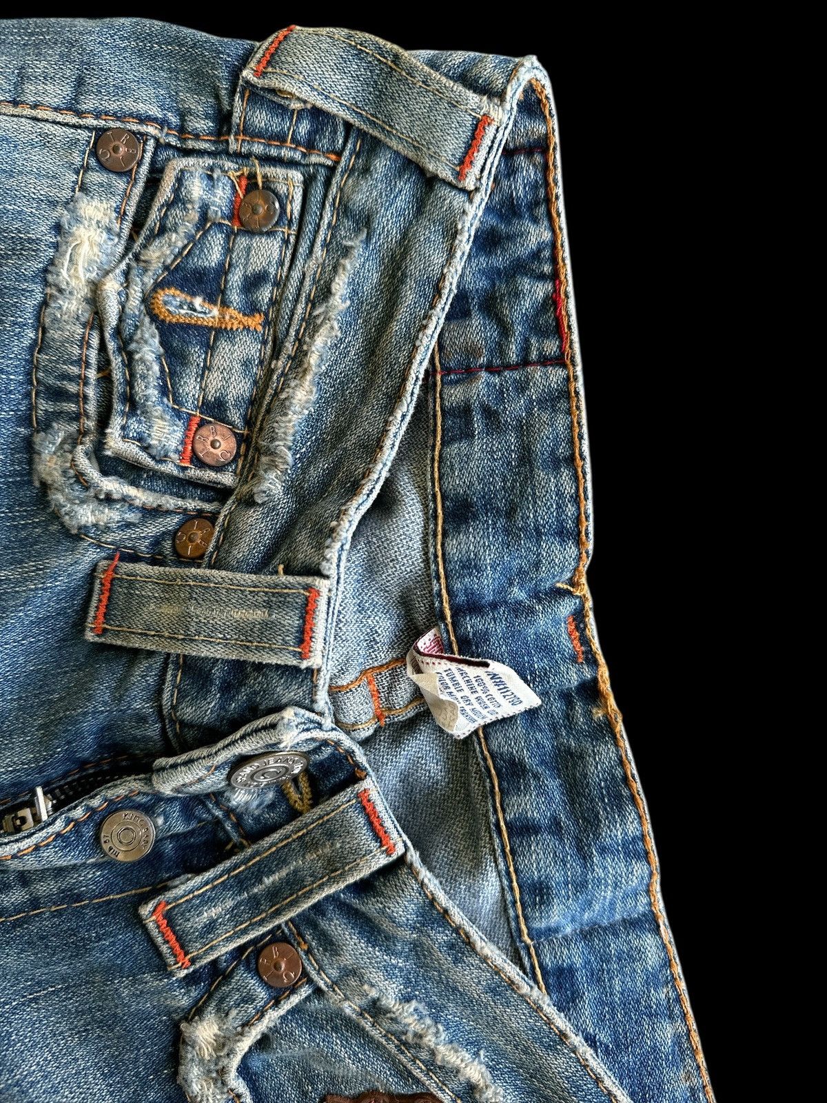 Japanese Brand Flare 💥 True Religion X King Baby Flare Fashion💥 Size US 28 / EU 44 - 5 Thumbnail