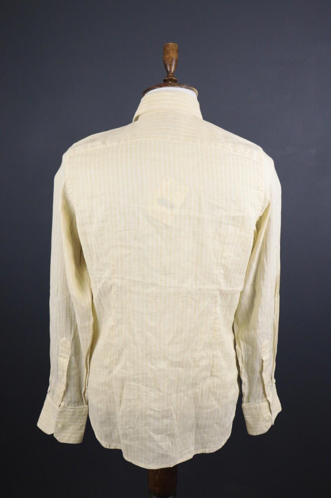 La Martina NWT La Martina Buenos Aires Beige Stripe Shirt Size L Size US L / EU 52-54 / 3 - 9 Thumbnail