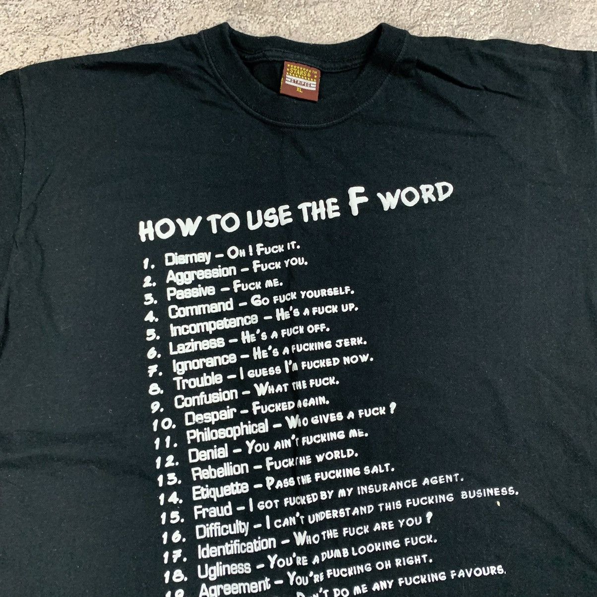 Vintage Vintage Y2K Graphic Tee Funny Slogan Print Streetwear XL Size US XL / EU 56 / 4 - 2 Thumbnail