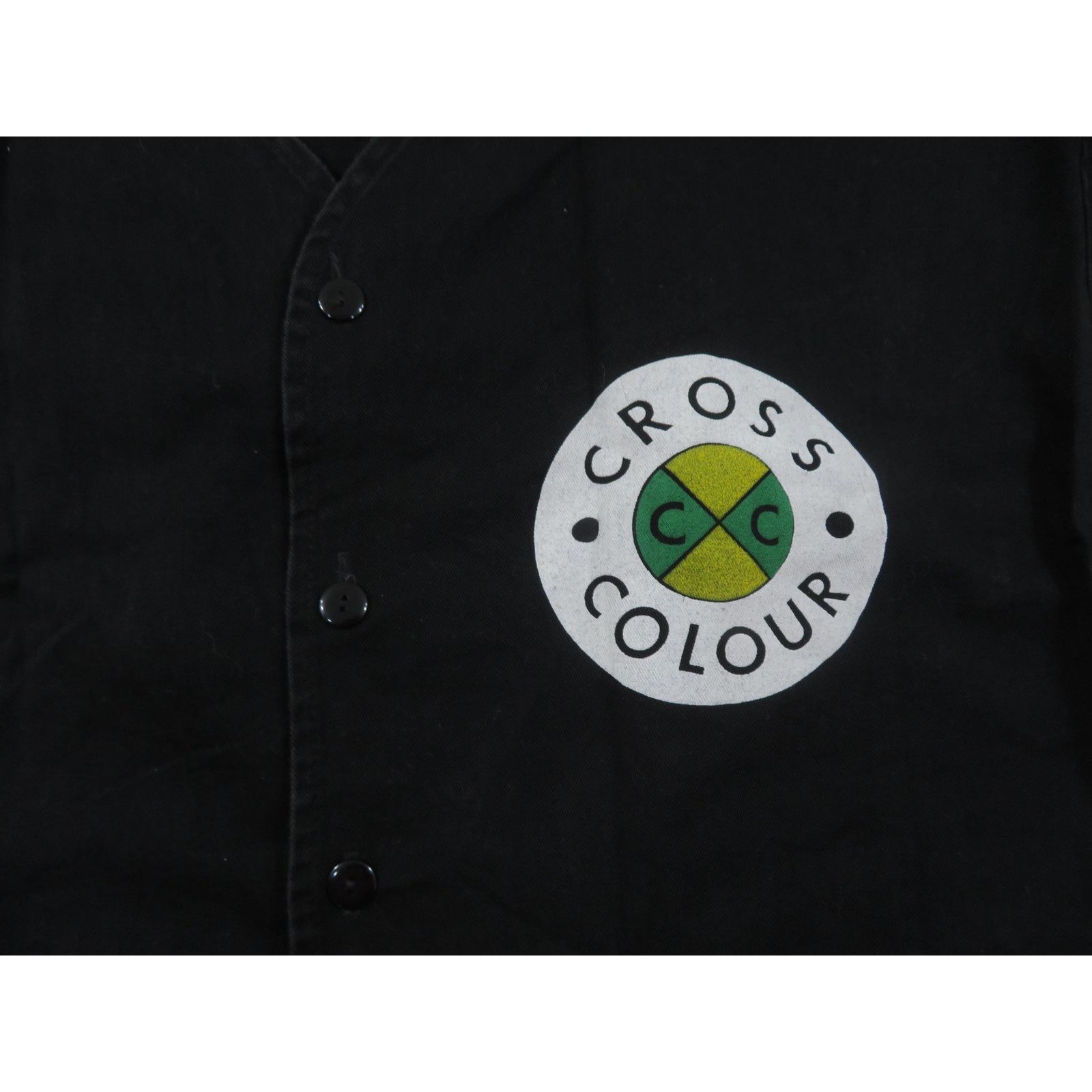 Other Cross Colour Shirt, Black Button Up Sz M? 1990s Size US M / EU 48-50 / 2 - 4 Thumbnail