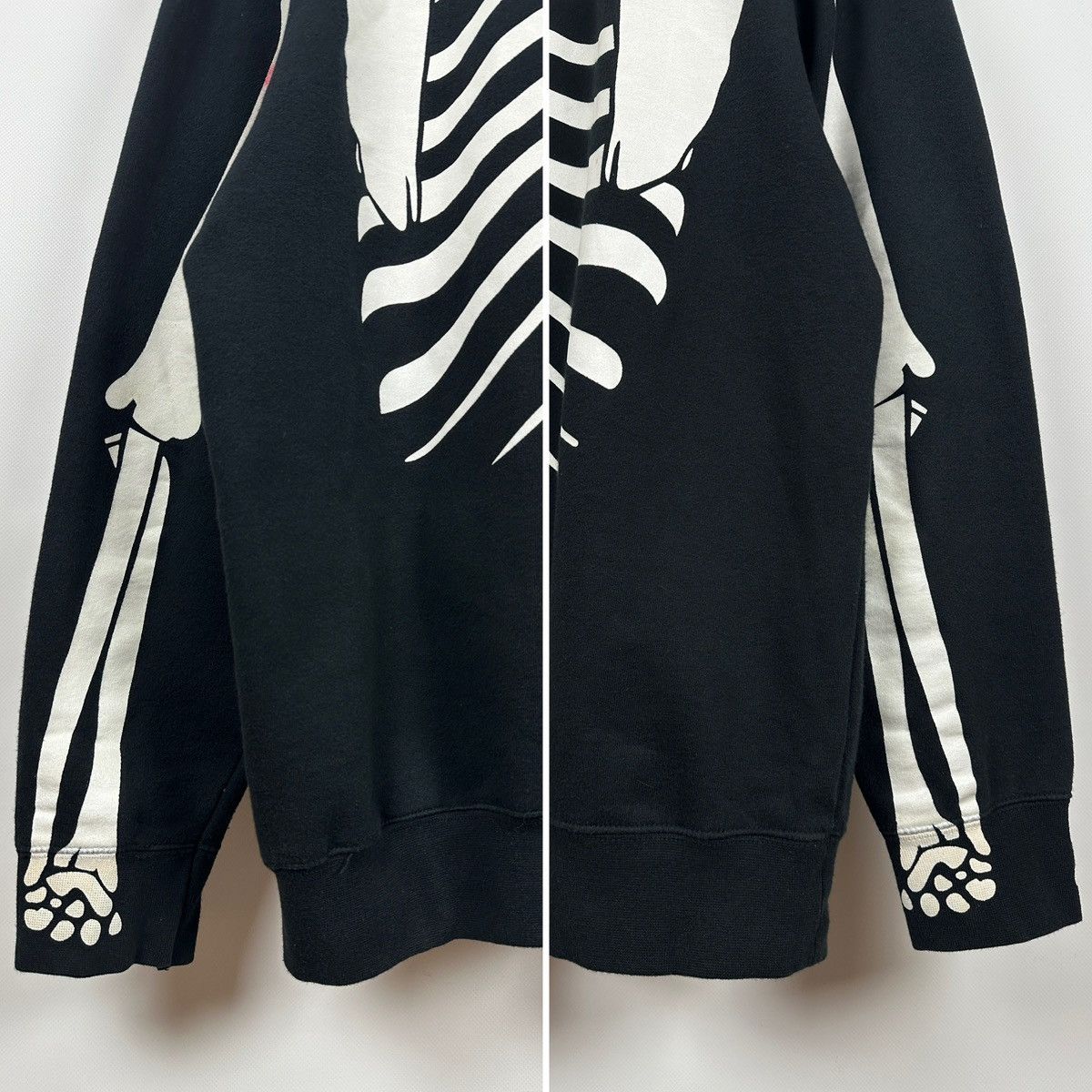 LRG 2006 Vintage LRG Dead Serious Skeleton Hoodie Size US XL / EU 56 / 4 - 18 Thumbnail