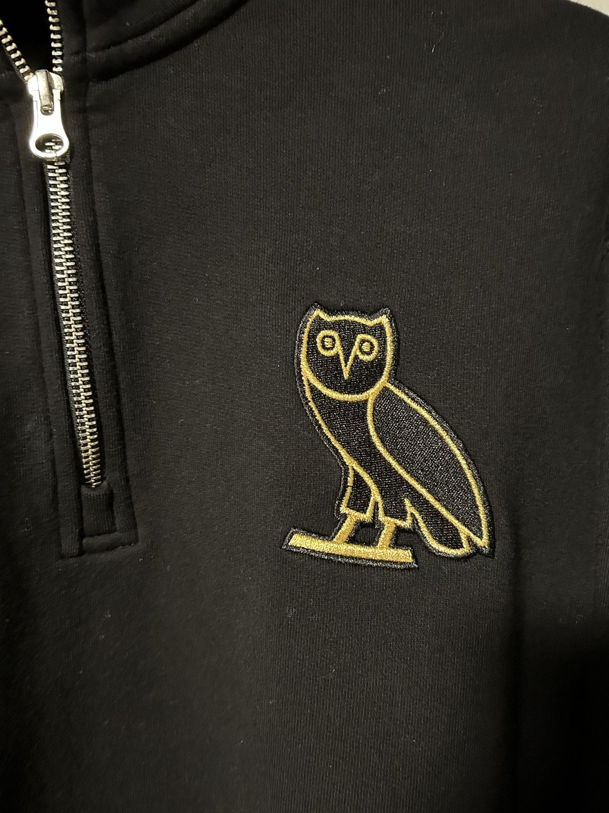 Octobers Very Own OVO Mini OG Owl Quarter Zip Sweatshirt