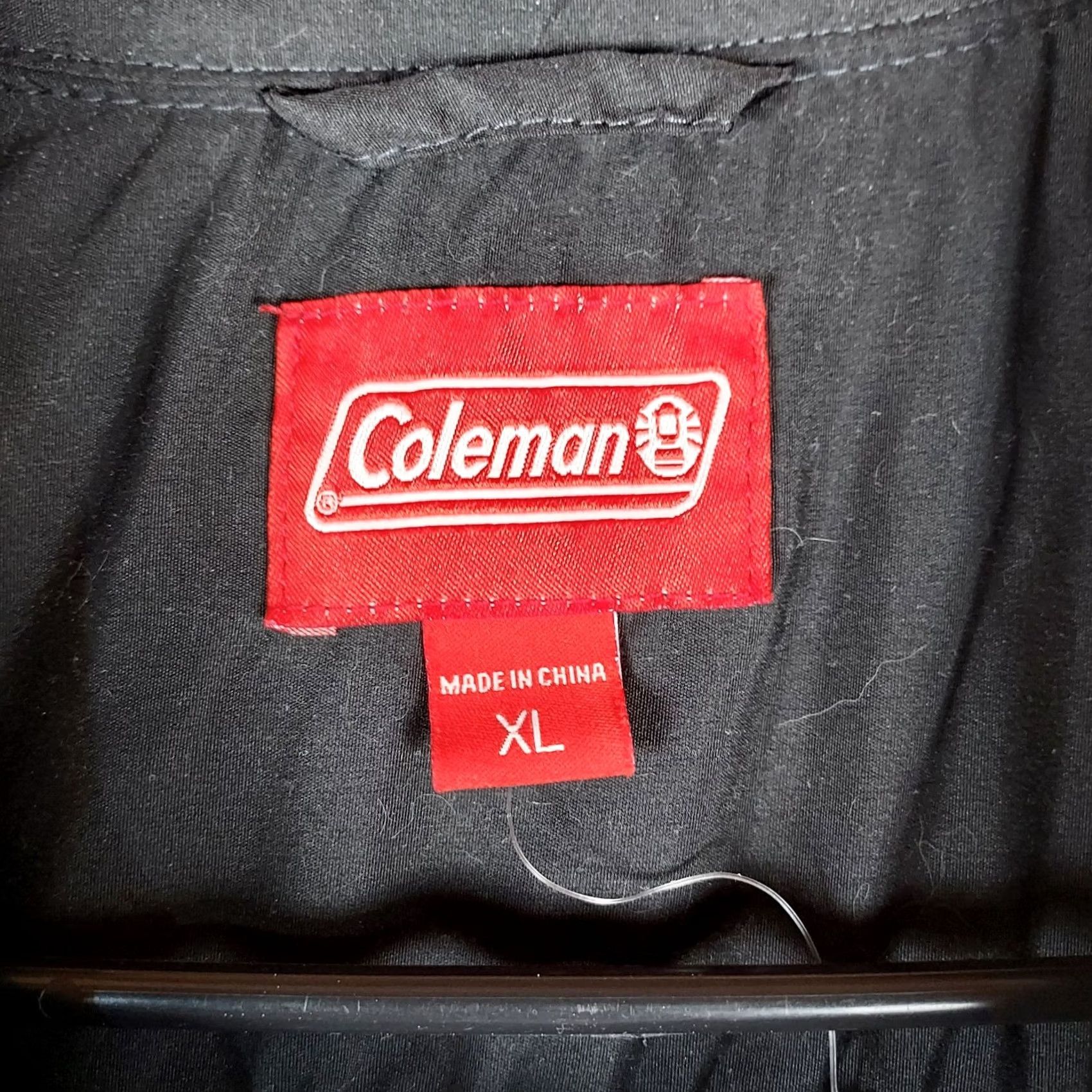 Vintage Coleman XL Shacket Men’s Lightweight Polyester Button-Up Jacket Dark Charcoal Gray Casual Outdoor Hiking Men XL Shirt/Jacket Size US XL / EU 56 / 4 - 4 Thumbnail