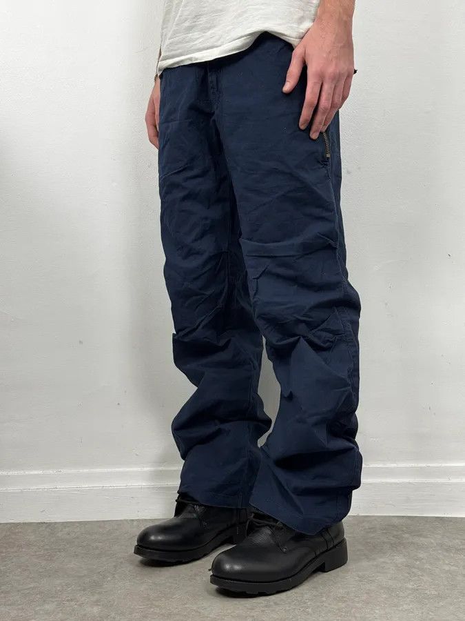 Marithe + Francois Girbaud 2000s Marithé + François Girbaud Navy Cozy Pants Size US 32 / EU 48 - 2 Thumbnail