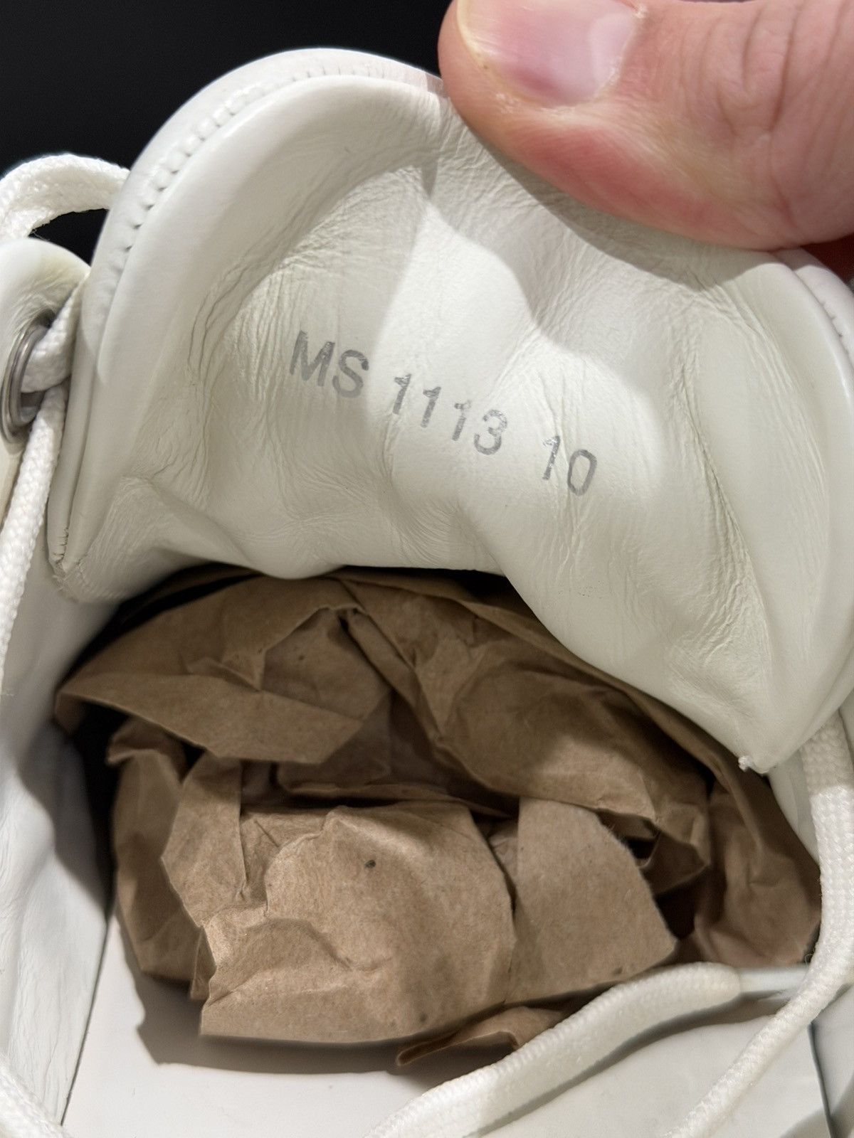 Louis Vuitton Louis Vuitton Fuselage LV Leather / Suede White Sneakers Size US 10 / EU 43 - 10 Thumbnail