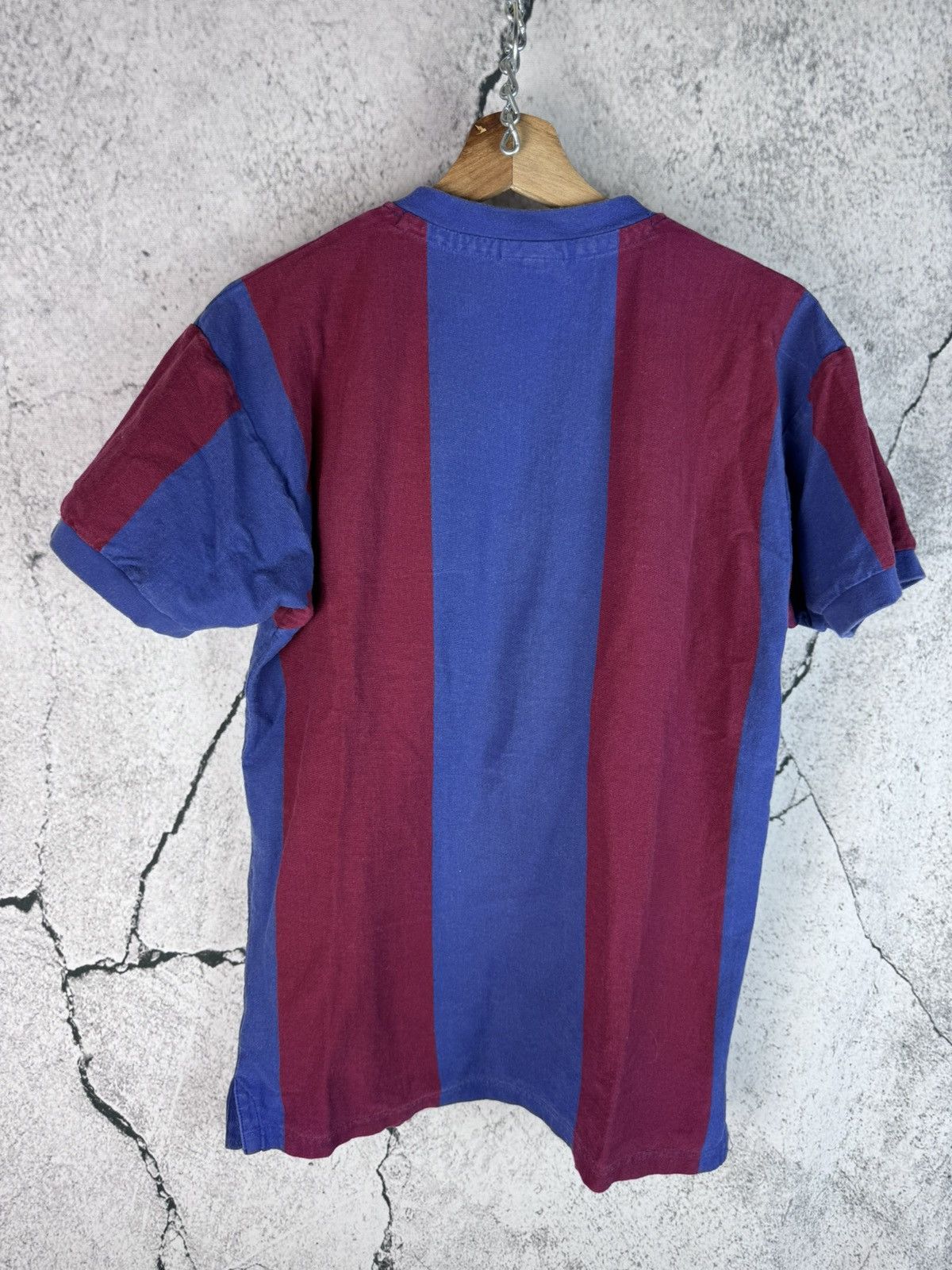 Vintage Score Draw Barcelona 1978 Retro Football Shirt Size US S / EU 44-46 / 1 - 2 Thumbnail