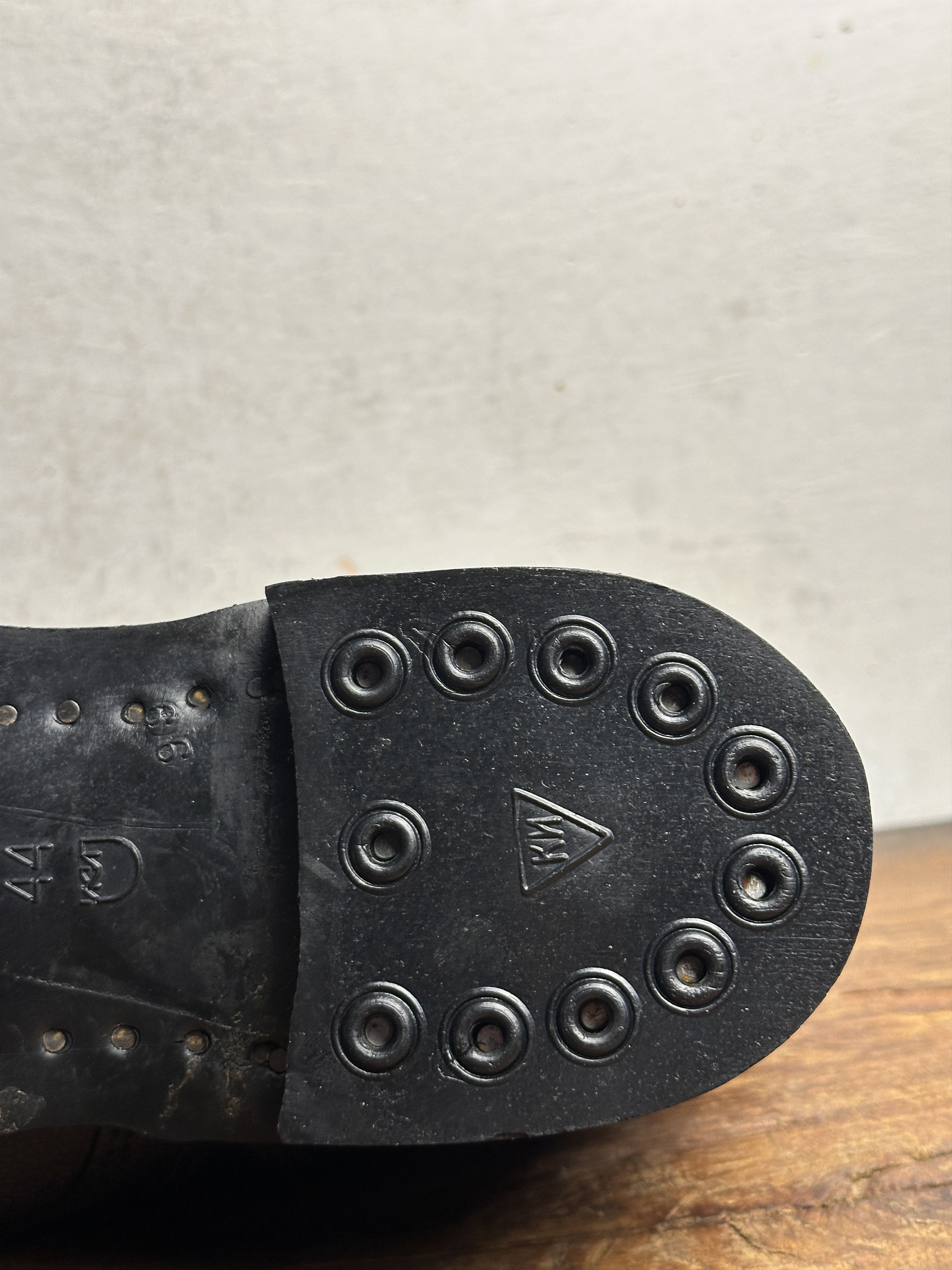 Handmade Custom Made Thick Leather Shoes Guidi like Size US 11 / EU 44 - 8 Thumbnail