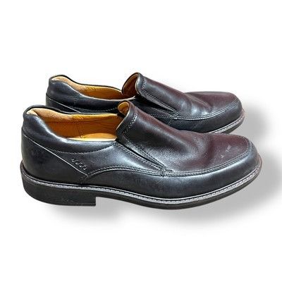 Ecco ECCO Seattle Slip On Loafers Black Leather EU 7 US 40 Size US 7 / EU 40 - 3 Thumbnail