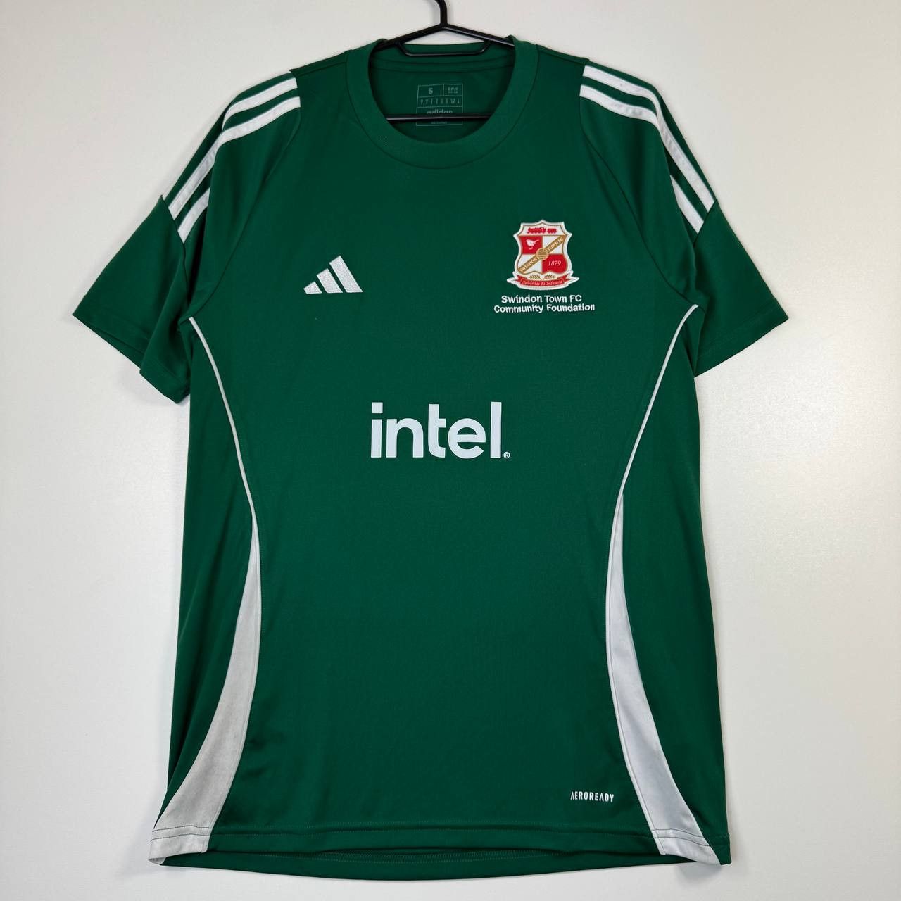 Adidas Adidas Swindon Town FC Jersey Green Intel Mens Size S Size US S / EU 44-46 / 1 - 1 Thumbnail