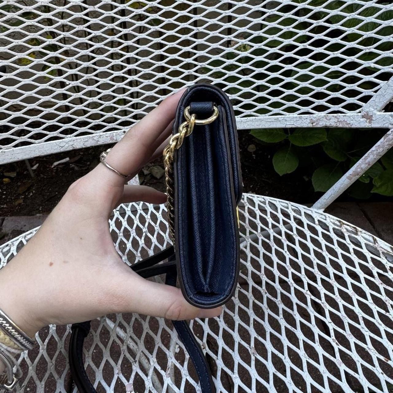 Michael Kors Navy & Gold Michael Kors Mini Crossbody Size ONE SIZE - 2 Thumbnail